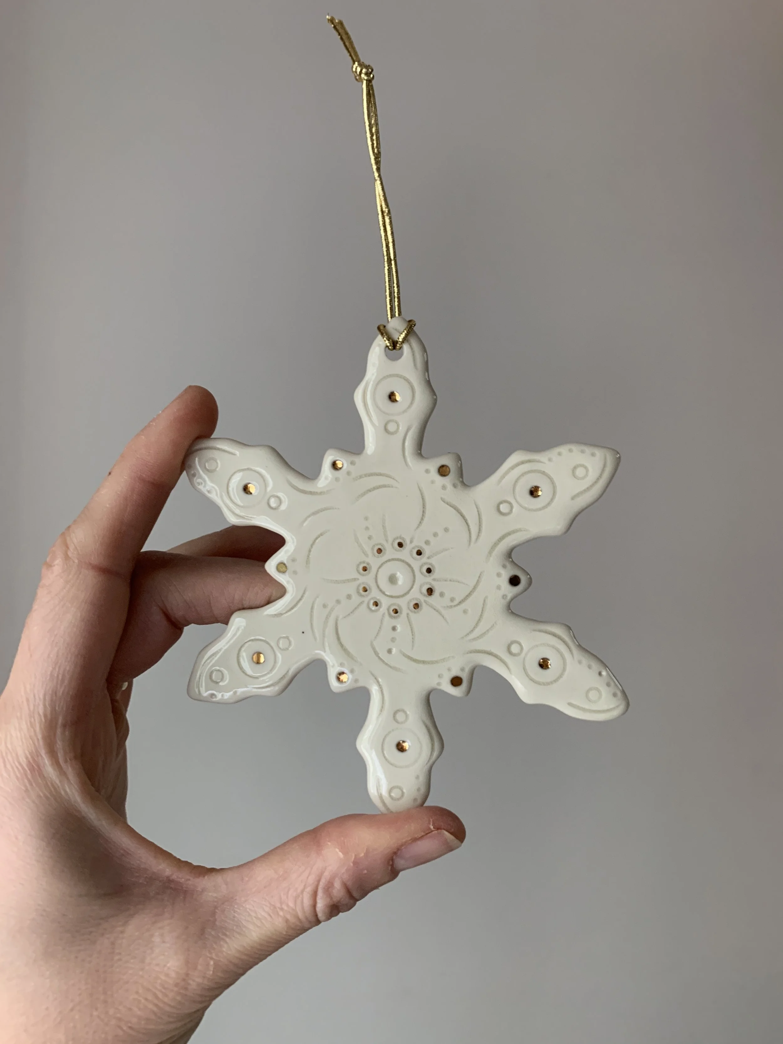 snowflake ornament