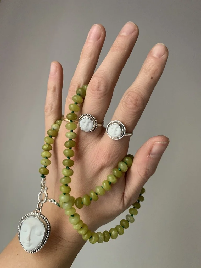 Moonface Ring — K. Olson Ceramics