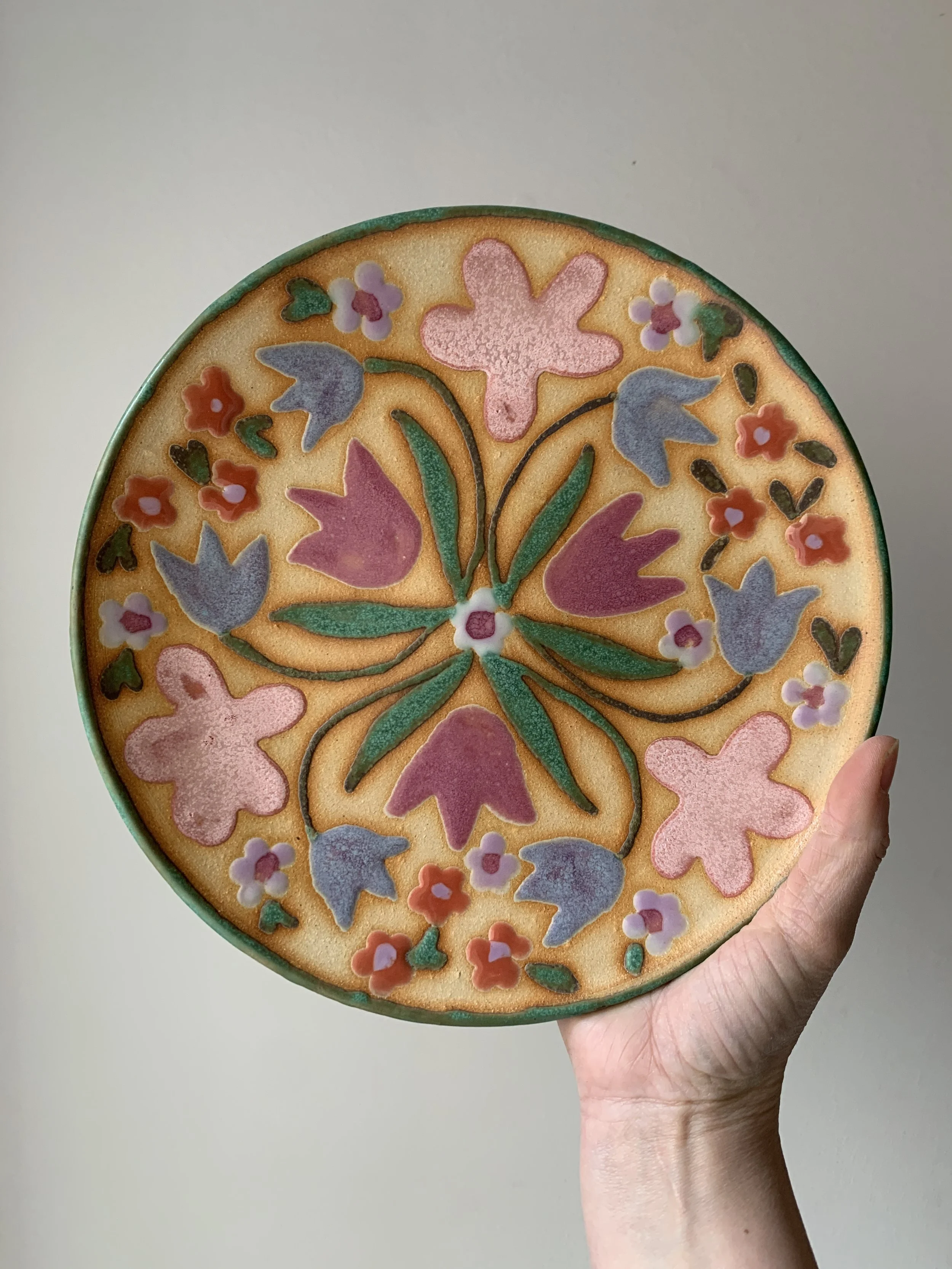 Folk Art Platters, June 28th