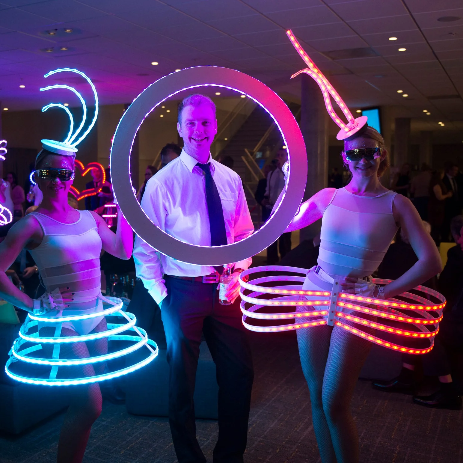 LED Interactive frames