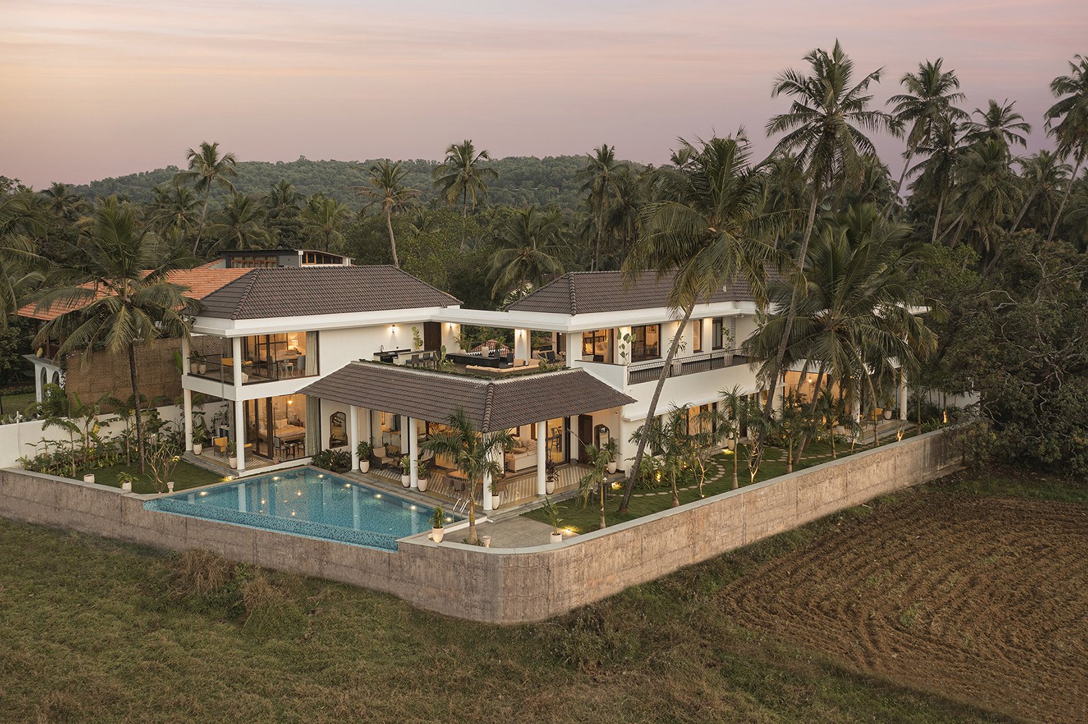 Campo Manor Aerial - Goa