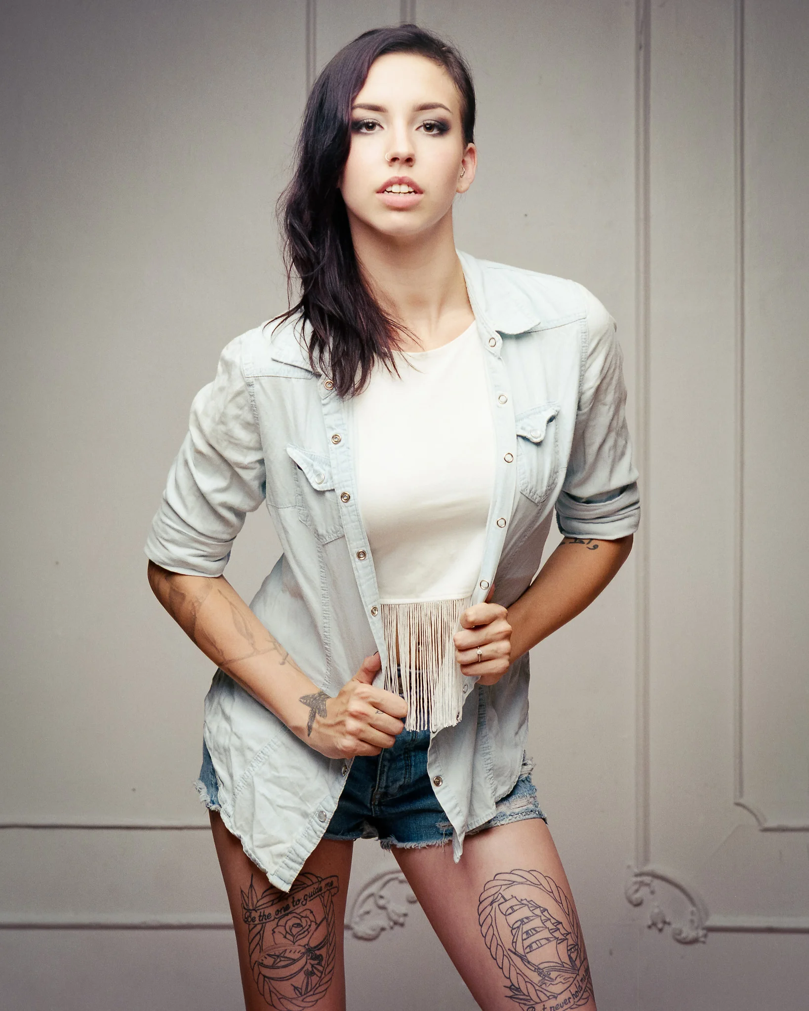 This shot came out of the hassy. Kodak Portra 400 film (didn't have anything faster) scanned with an Epson V500.