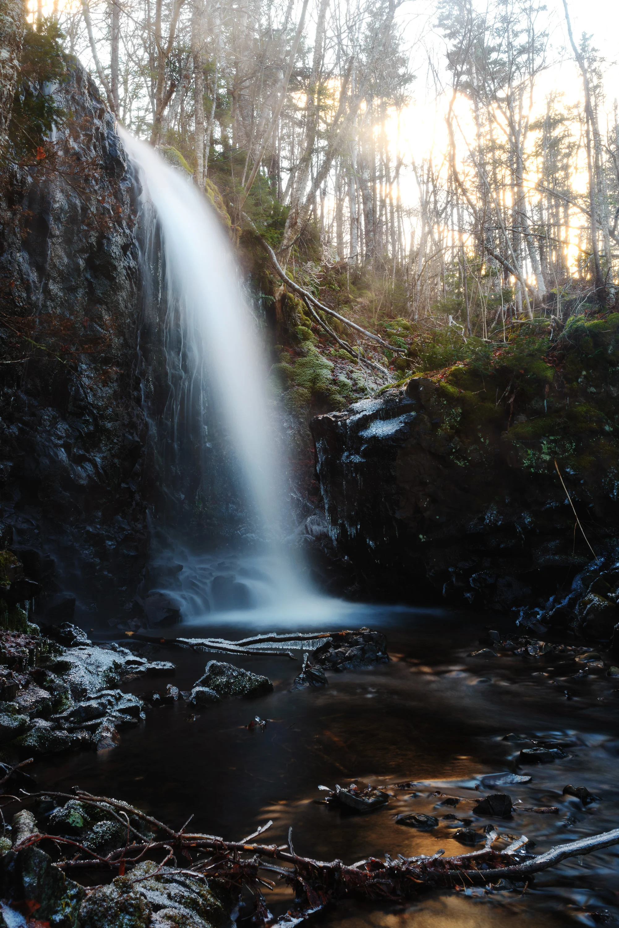 Epic waterfalls near Baxter's Harbour in Nova Scotia - I'm going to print this one quite big. 