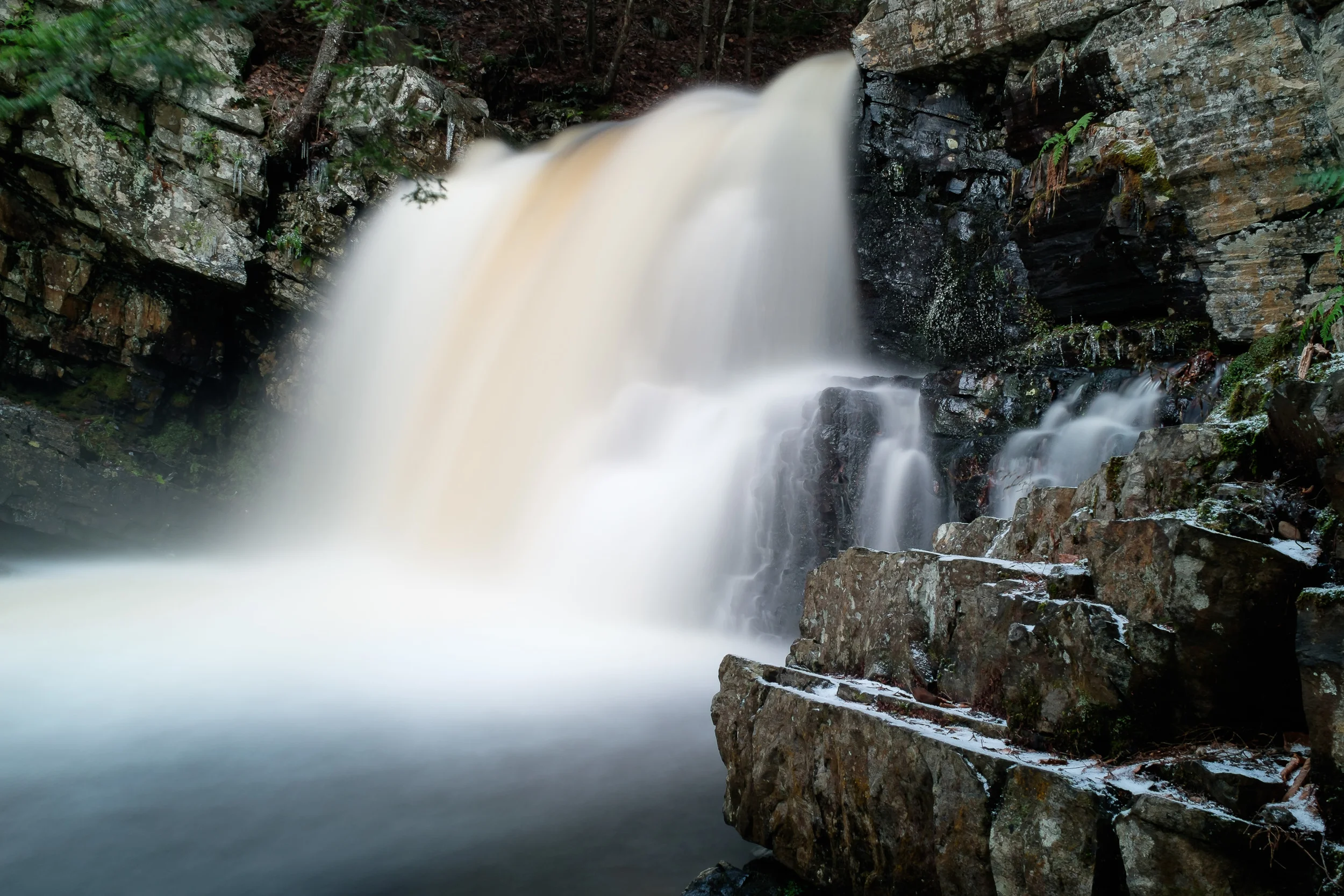 Ettinger Falls - an X100T photo with in-camera adjustments. 