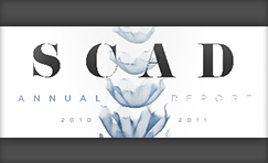 SCAD "...inspire her designs for a wide range of global brands. These projects are often larger than life..." Source: http://issuu.com...
