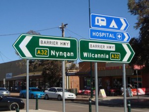 New Alpha-Numeric Signs, Already In Cobar!