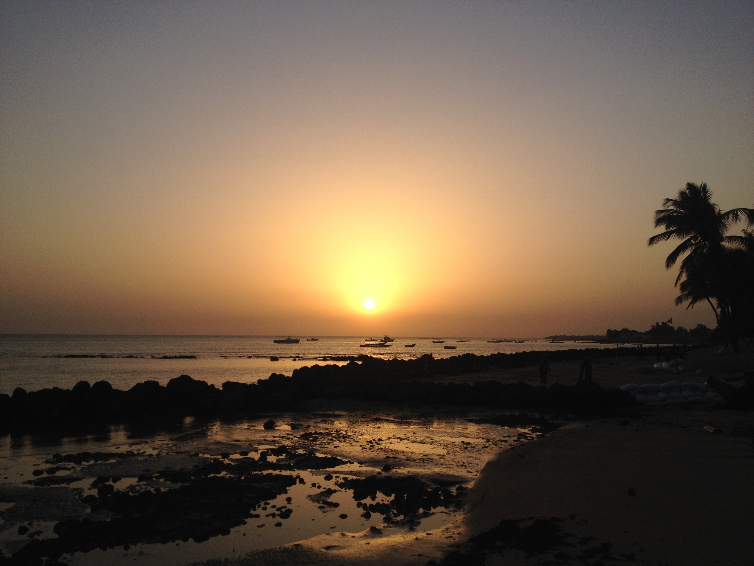 African sunset