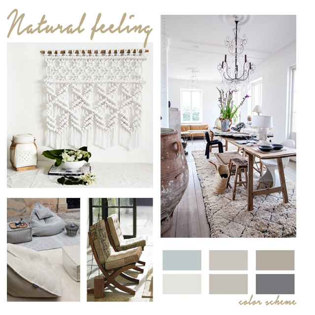 When we play with Natural elements we always bring an atmosphere of serenity to our space.