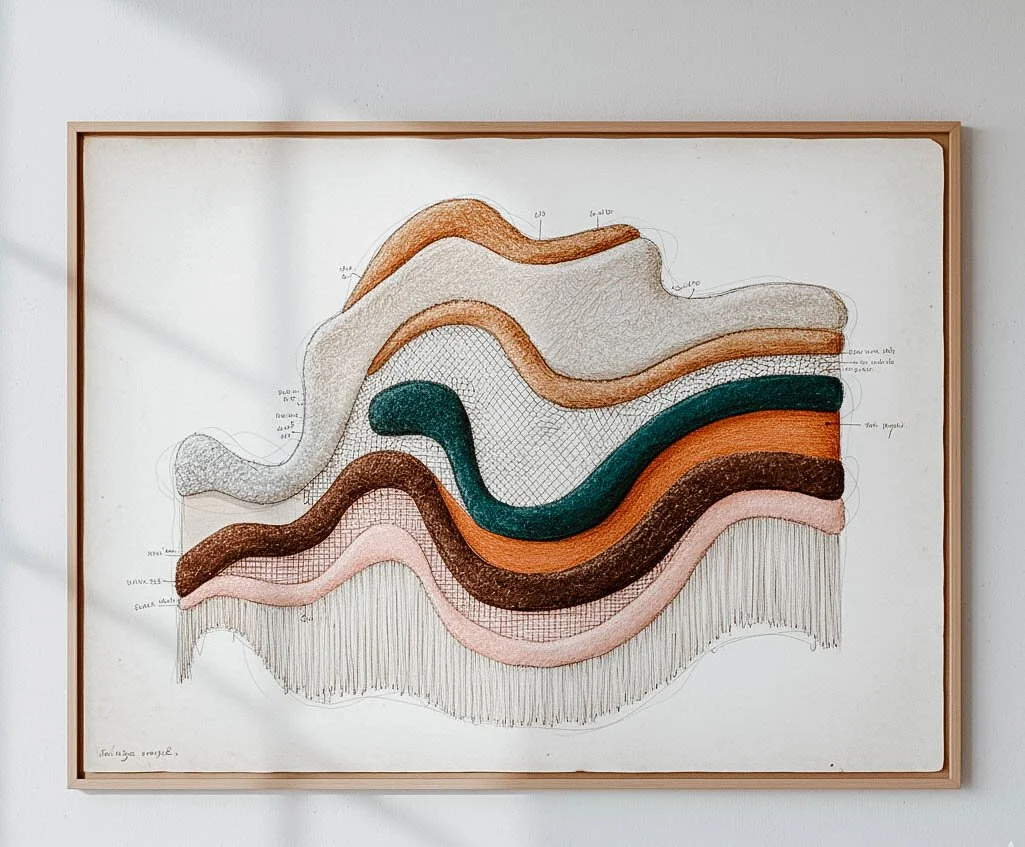 terra flow textile art framed.jpg