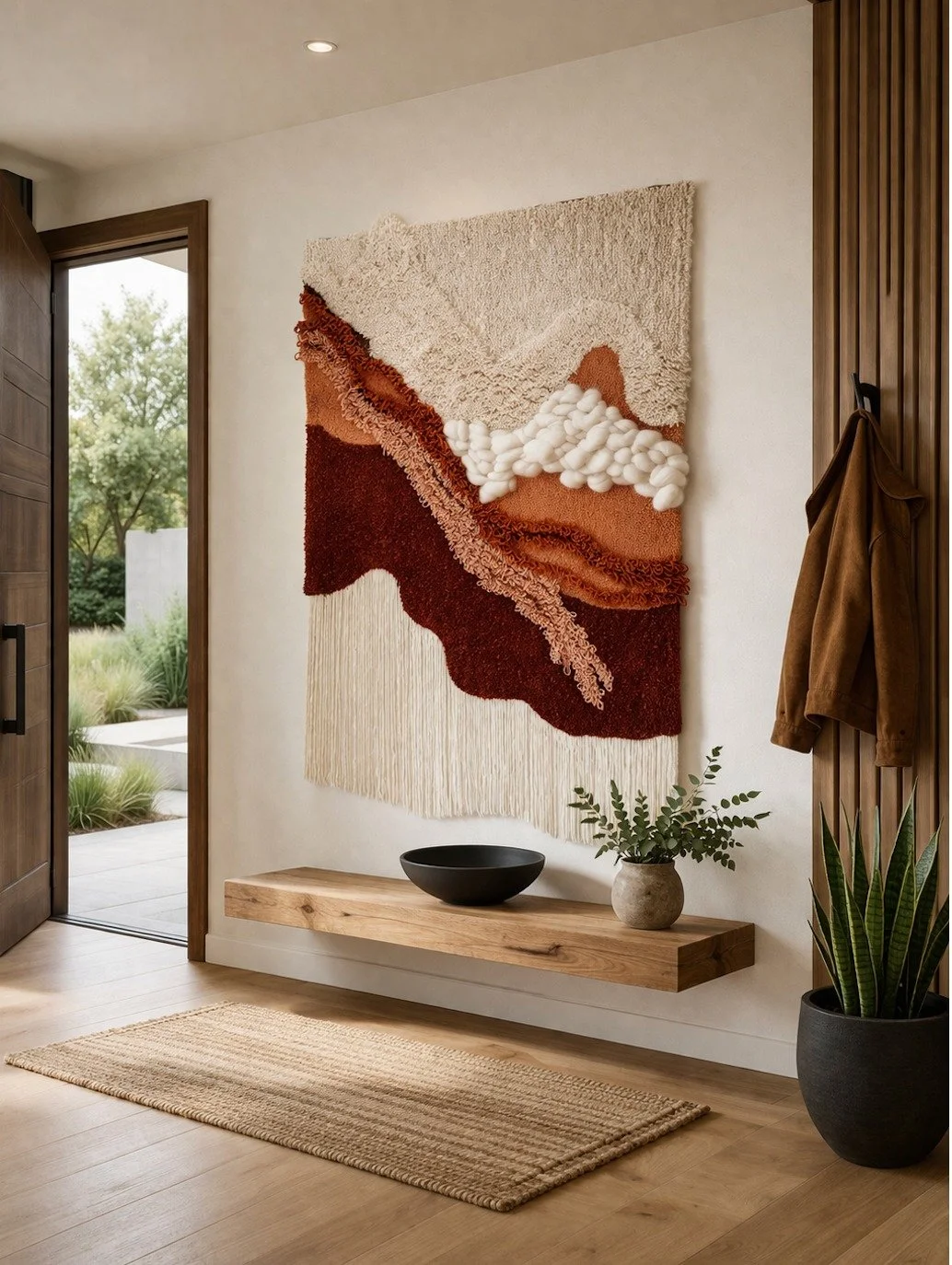 If you have a space that deserves this kind of attention &mdash; let's talk. 📩

#TextileArt #SensoryArt #BespokeTextile #ArtCommission #TextileDesign #FiberArt #InteriorDesign #LuxuryInteriors #HospitalityDesign #ArtForSpaces #WallArt #TextileInstal