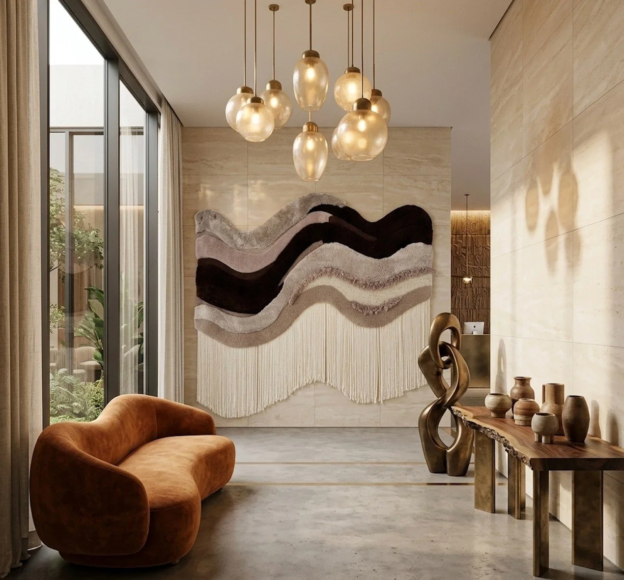 DESERT BRUTALISM - Handtufted Sensory Art W 250cm x H 220cm - READY TO SHIP

#sensorialarchitecture #architecturaltextiles #hospitalitydesign #luxuryinteriors #interiorarchitecture #textileart #ranranstudio