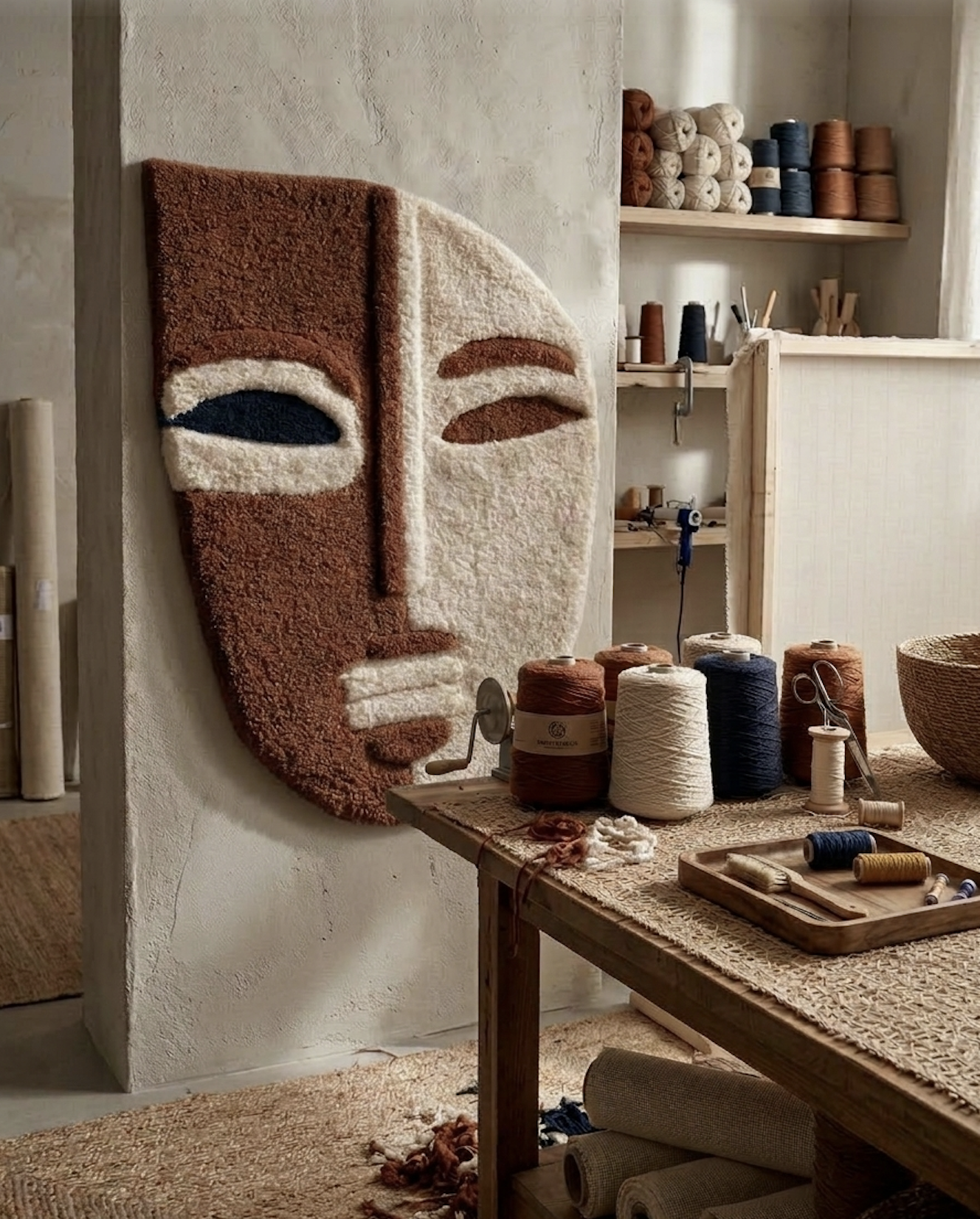 Collaborating with Interior Designers on Custom Textile Art · Belén Senra