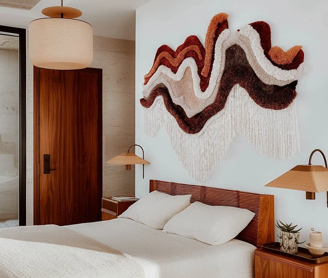 Some pieces don't decorate a room.
They become the room.
Soft Gravity &mdash; sensory art for the spaces you never want to leave.

#residentialdesign #luxuryhome #interiorarchitecture #largescaleart #installationart #sculptural #texture #materiality 