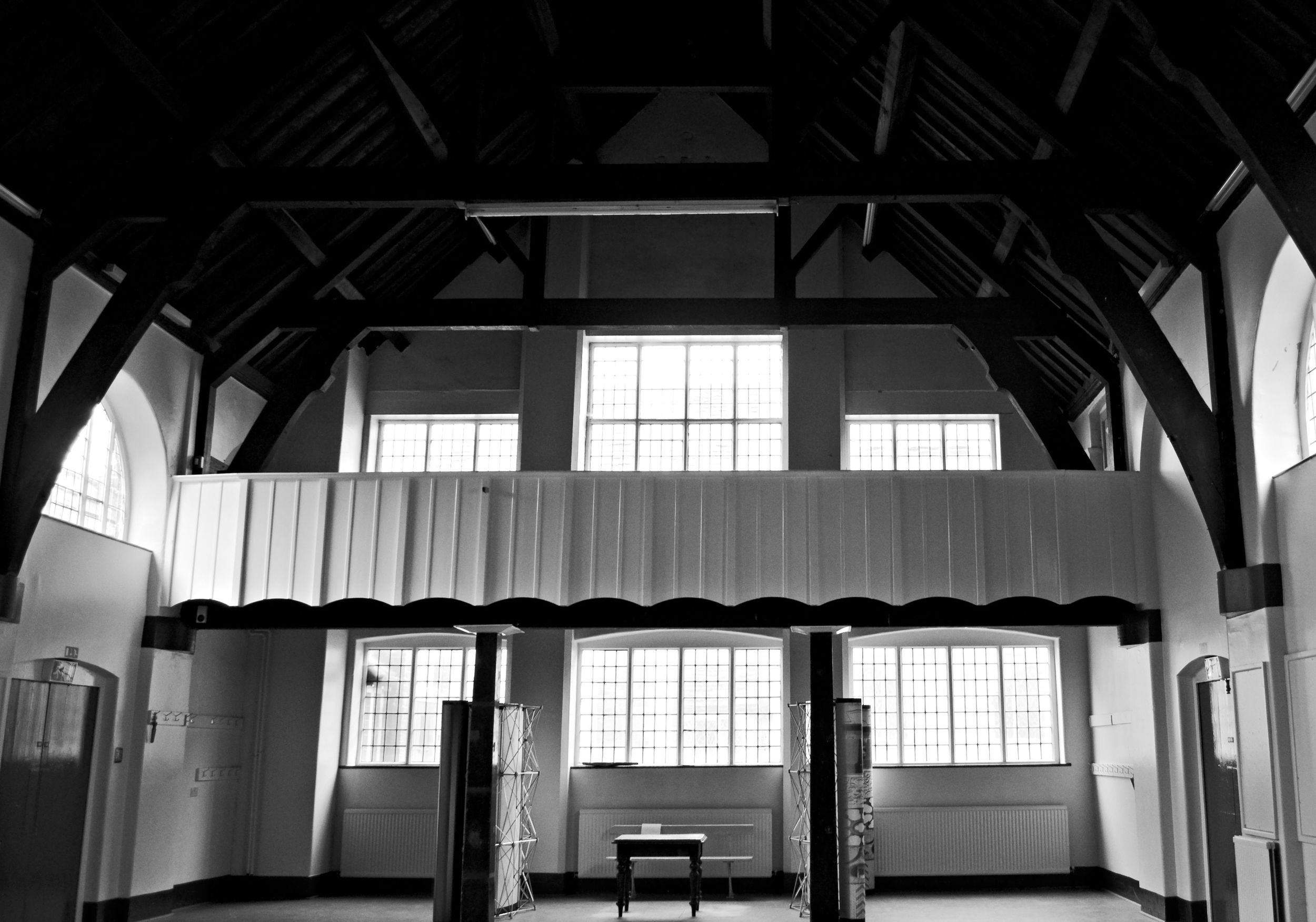 The main hall in the Sunday school