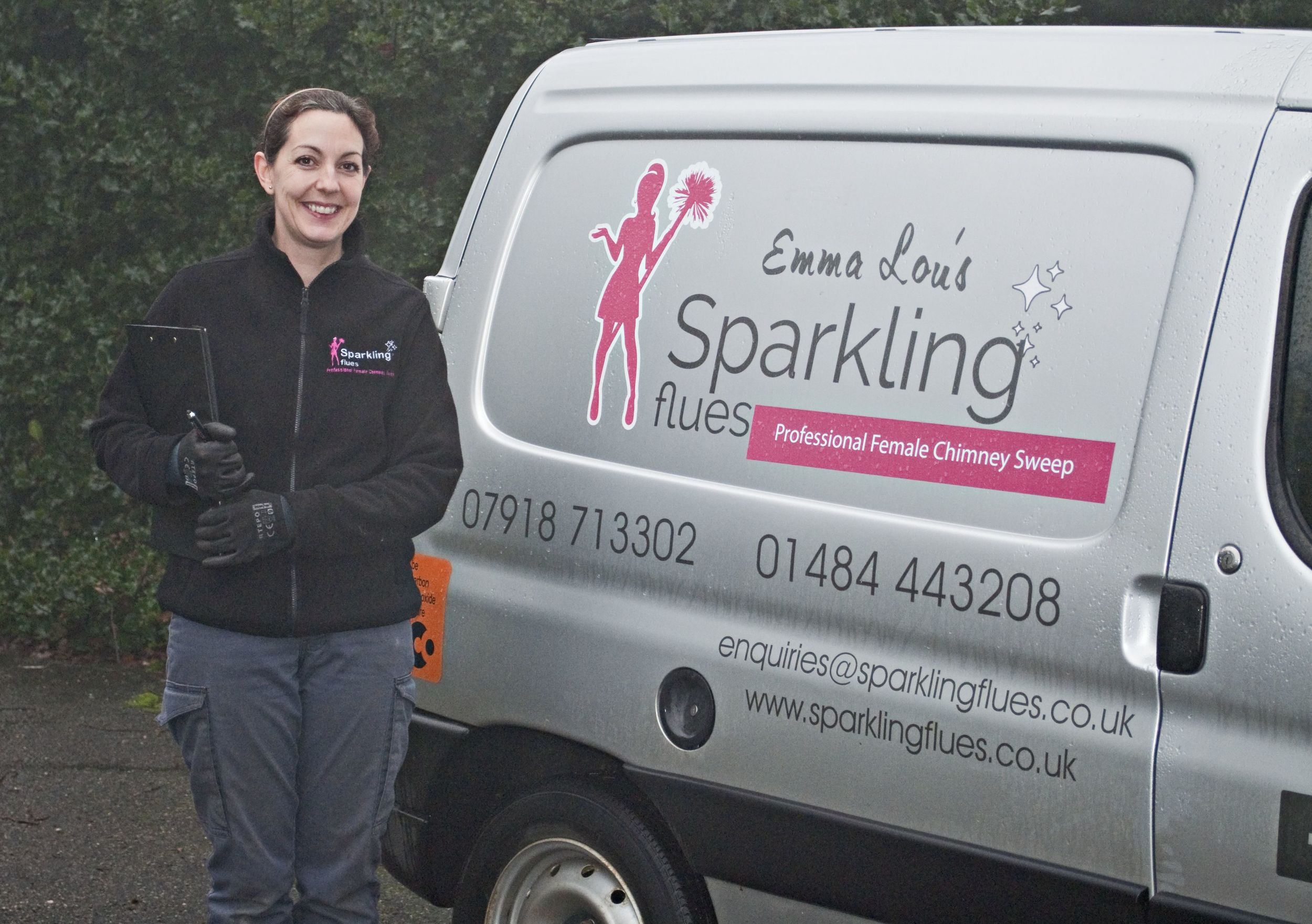 A sparkling flue for Christmas