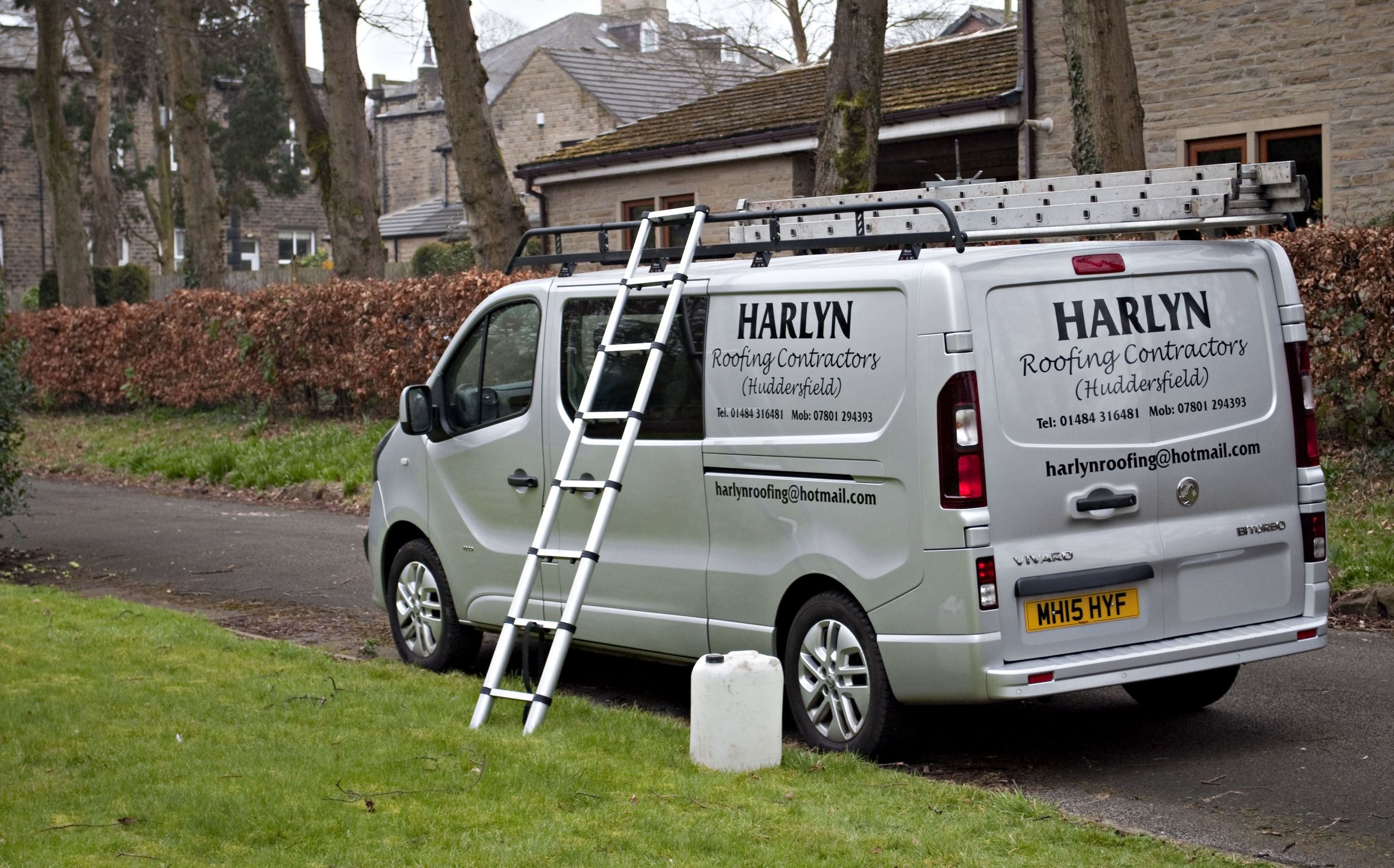 It turns out that Antony's named his roofing firm after his favourite place in Cornwall, Harlyn Bay