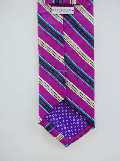 Lindman New York Custom Made Bespoke Luxury Unique Tie
