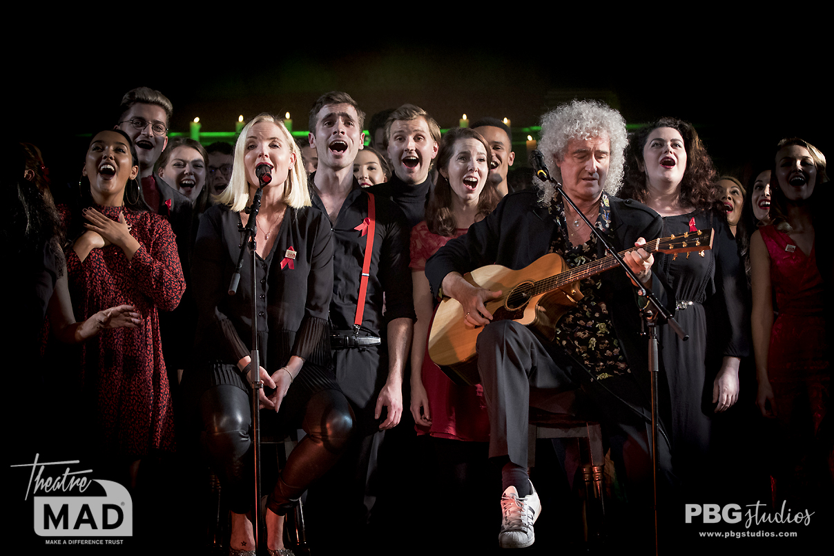 Kerry Ellis and Brian May - West End Christmas 2018 (The Actor Church)