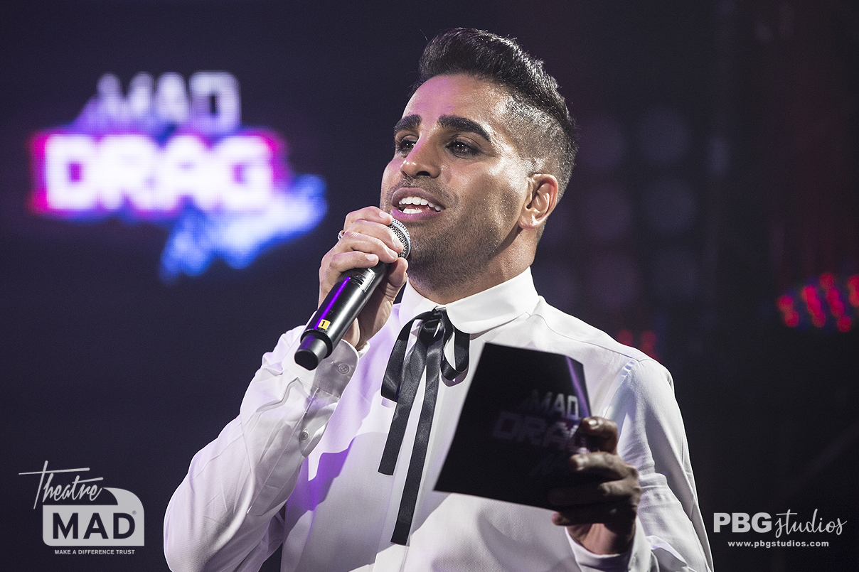 Doctor Ranj at MAD DRAG Night fundraiser for MADtrust (Proud Embankment)