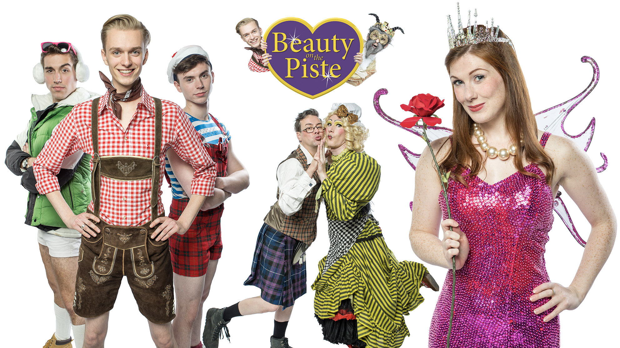 Beauty on the Piste - panto promo images (ATS Production)