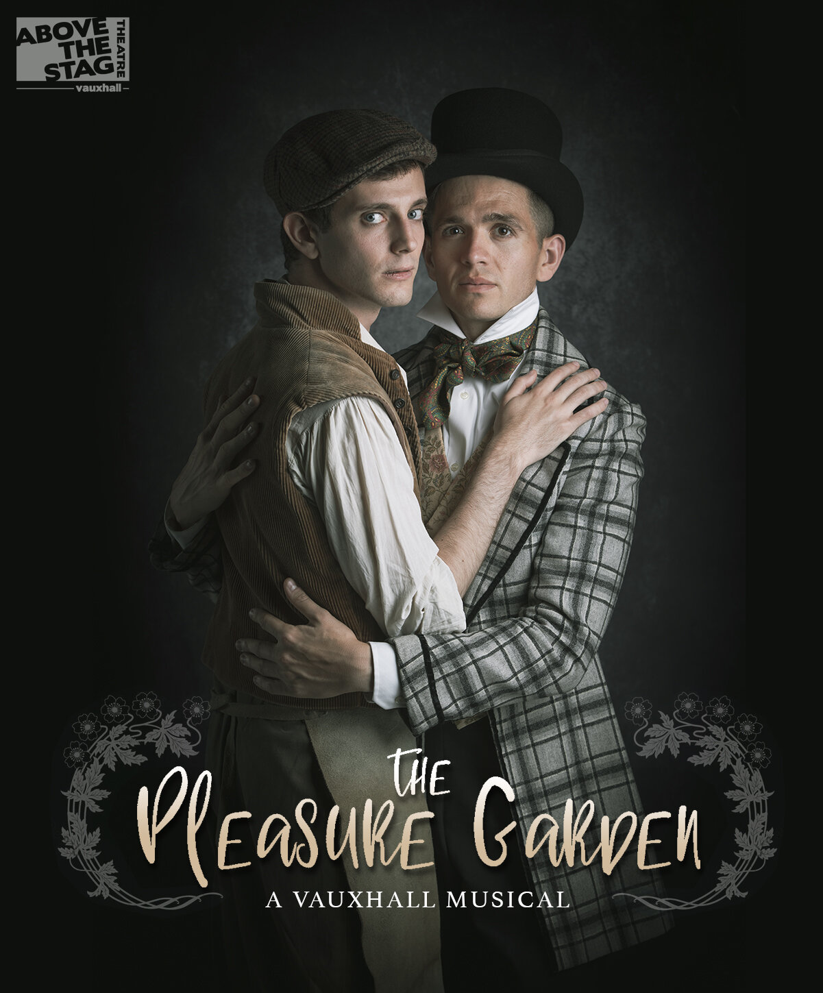 promotional photo for Glenn Chandler's musical The Pleasure Garden (unused graphic concept) 