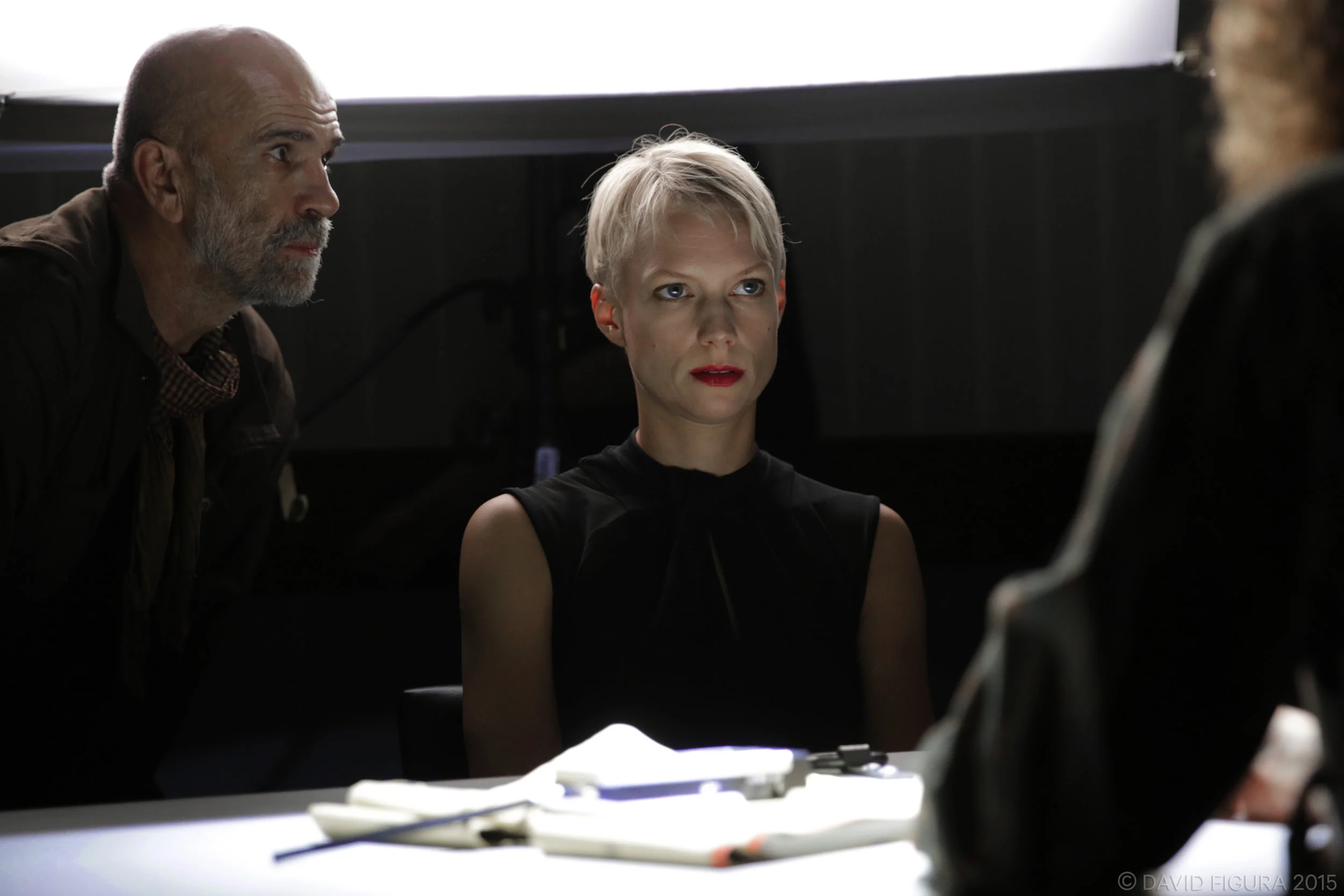 From the shooting, with DoP Johann Feindt. Photo david Figura.