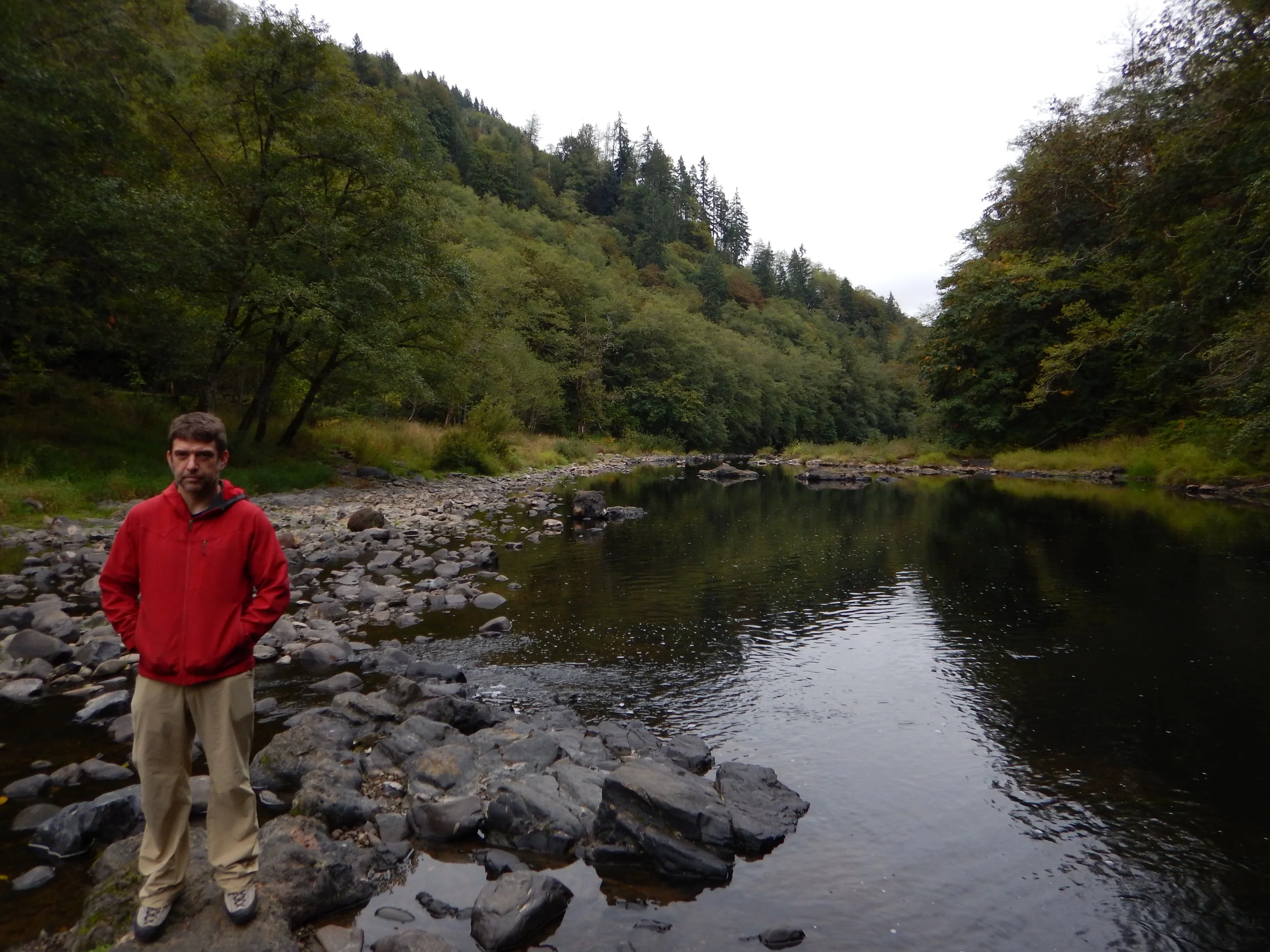 The rendezvous point was next to the Nehalem River.