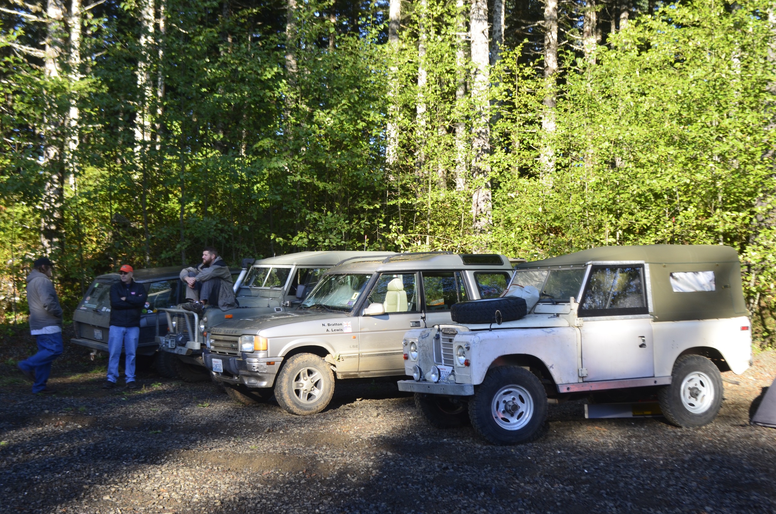 Camp was a gravel clearing, but we didn't spend much time there.