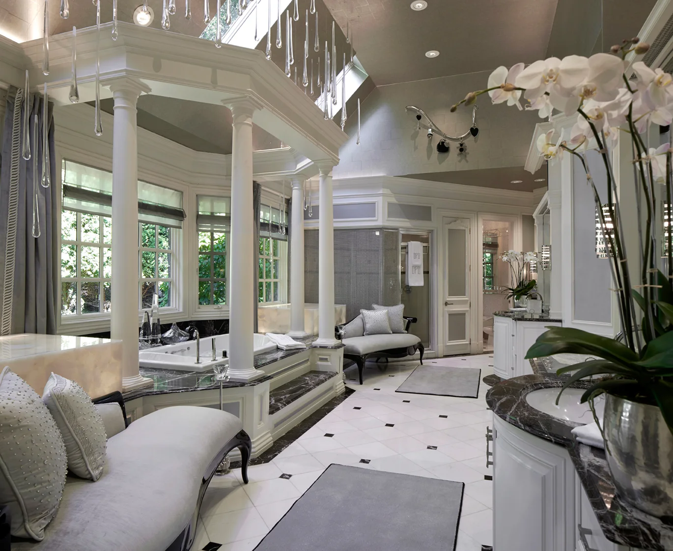 Mansion Master Bath - Saddle River | NJ