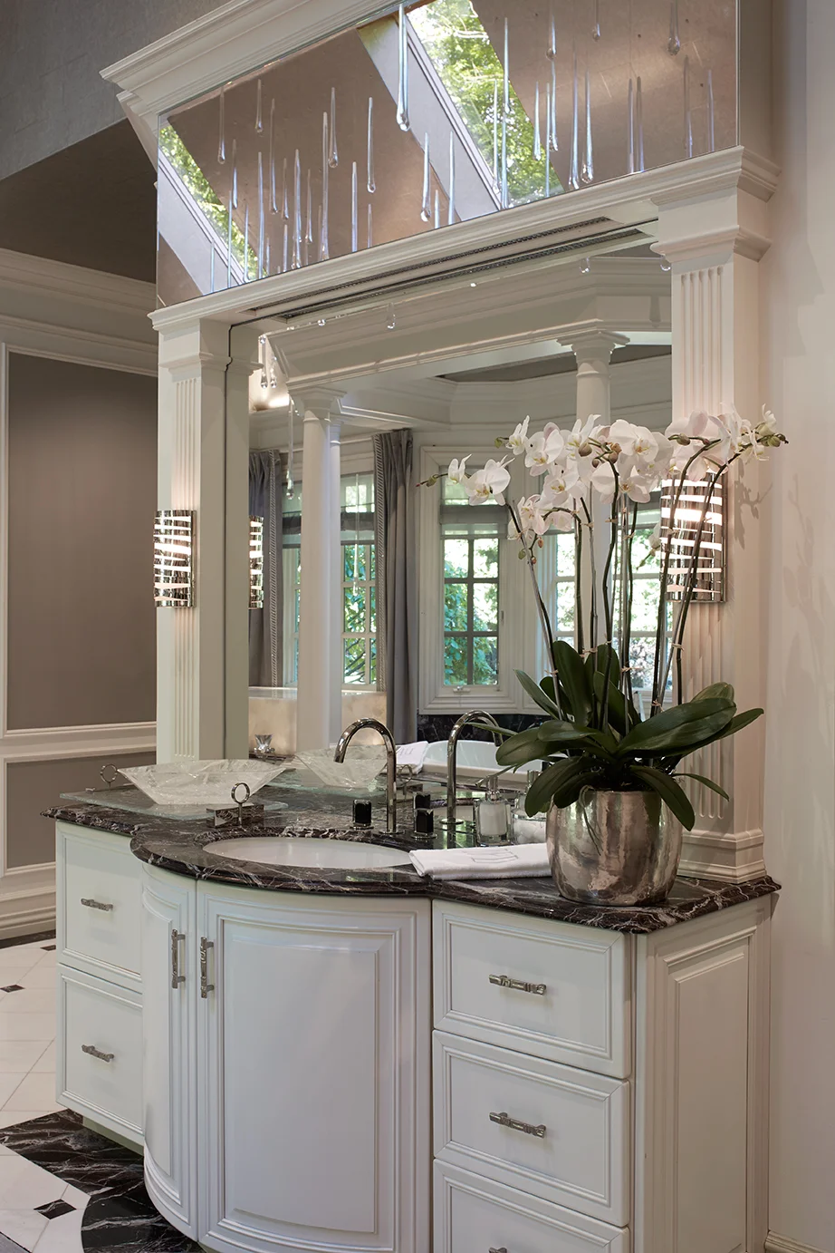 Mansion Master Bath - Saddle River | NJ