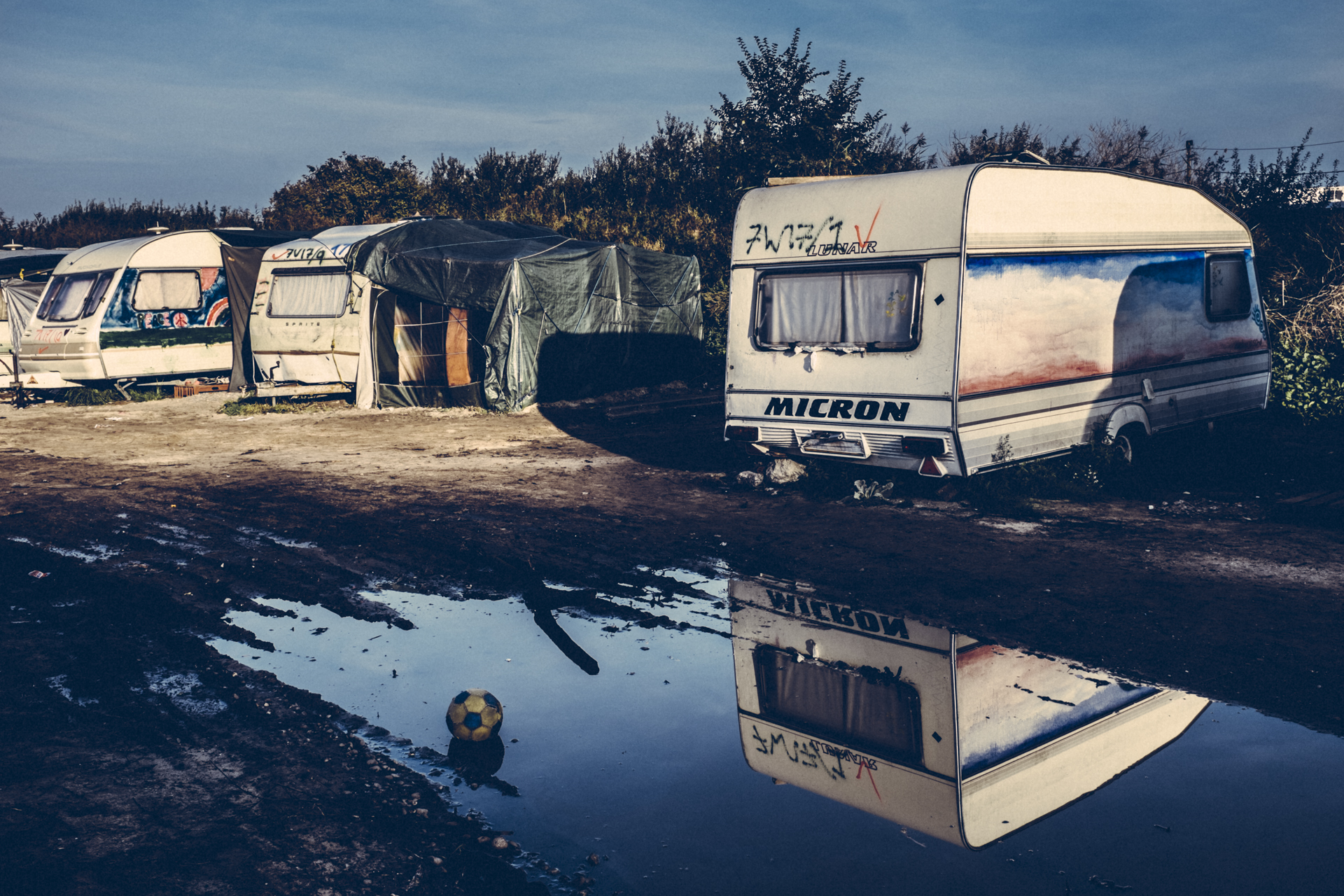  Shelters in the Jungle. Calais. France. 2016 