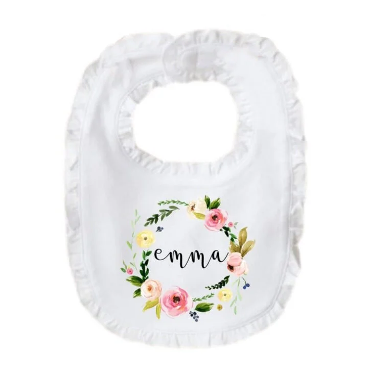 personalized baby bibs