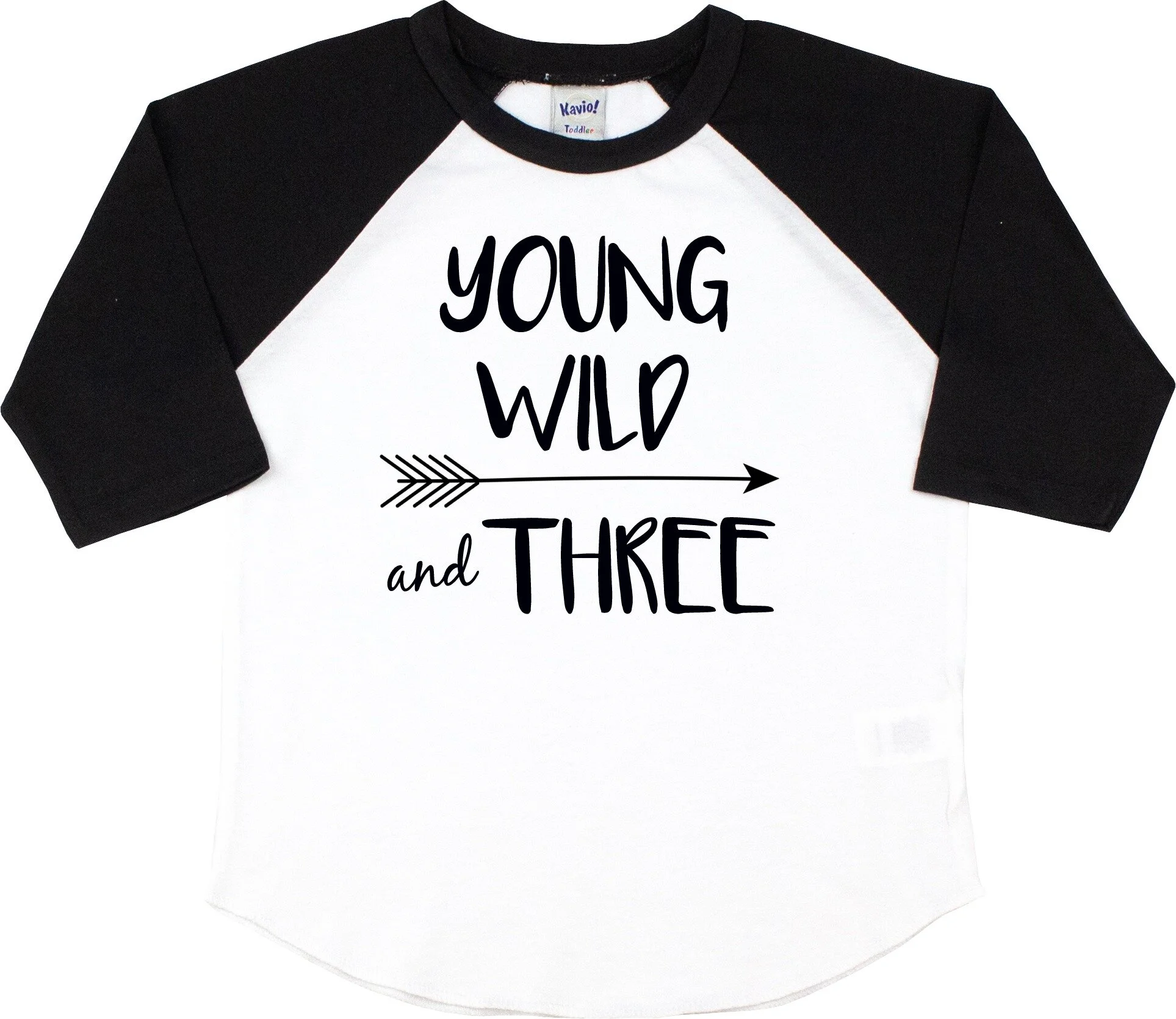 Boy Birthday Shirt Little Boy Birthday Tee Raglan Birthday Tee Wild and Three Birthday Shirt Birthday Boy Tee 3rd Birthday