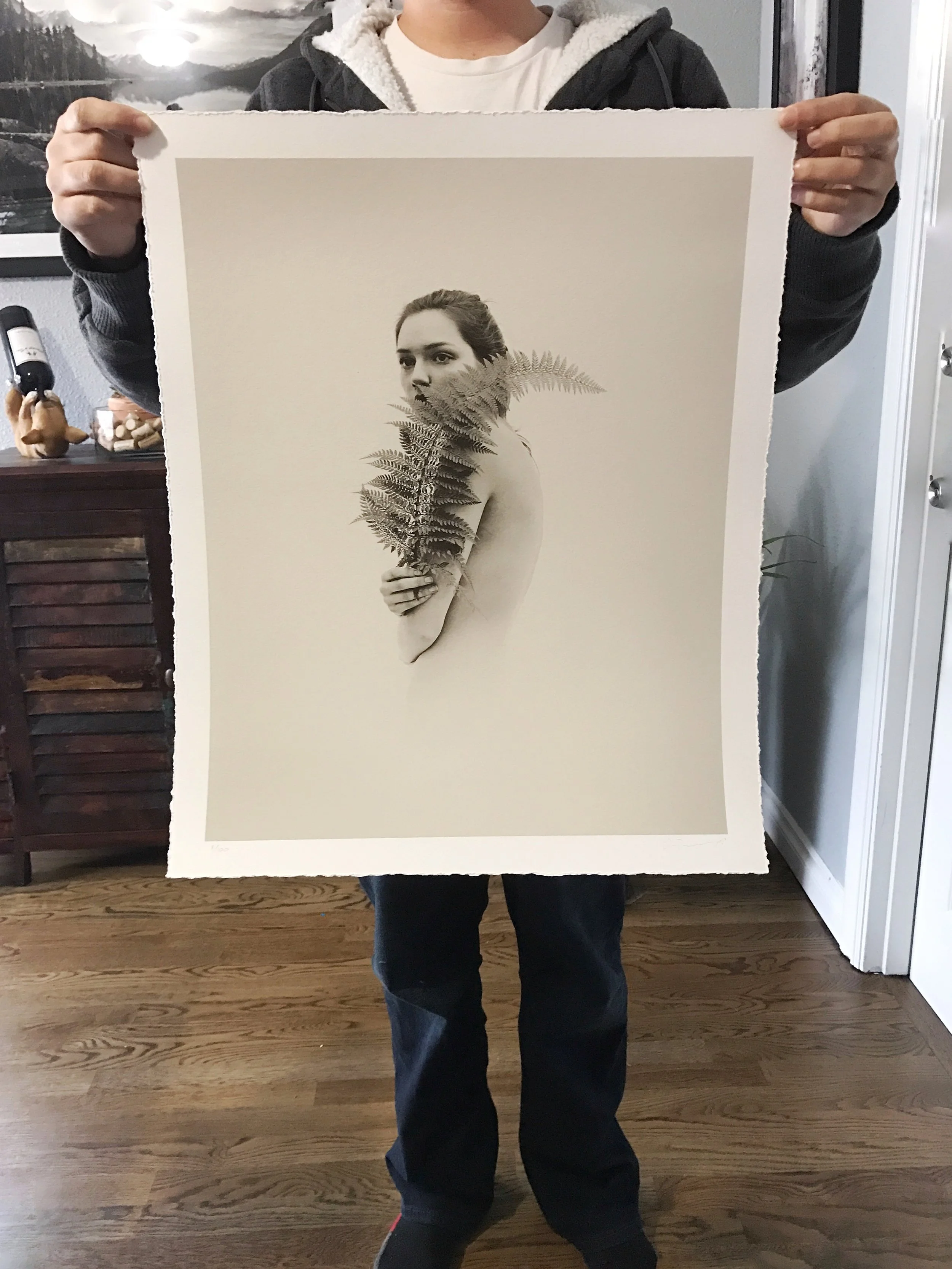 For size reference.
