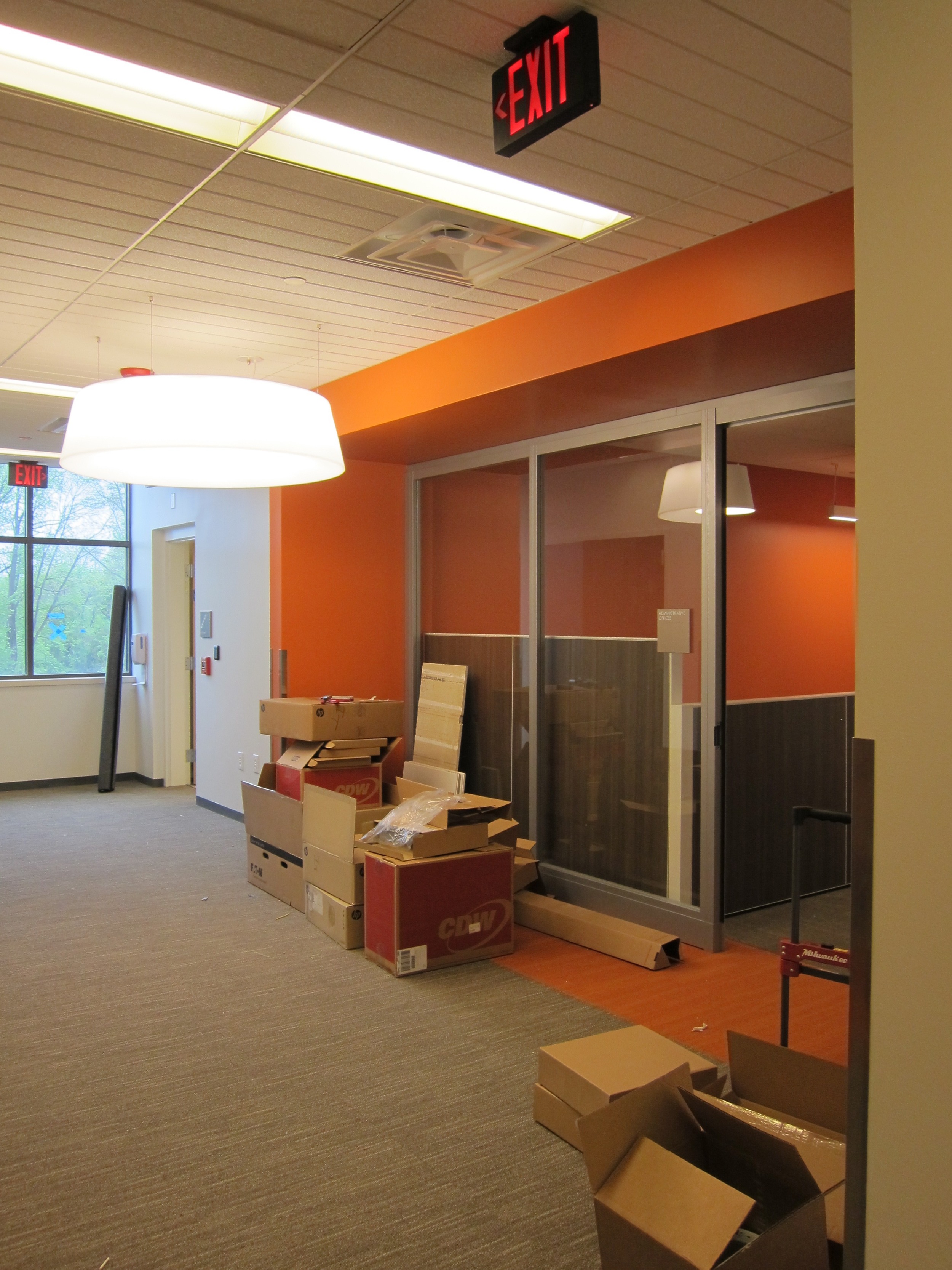 Entry to Administrative Suite