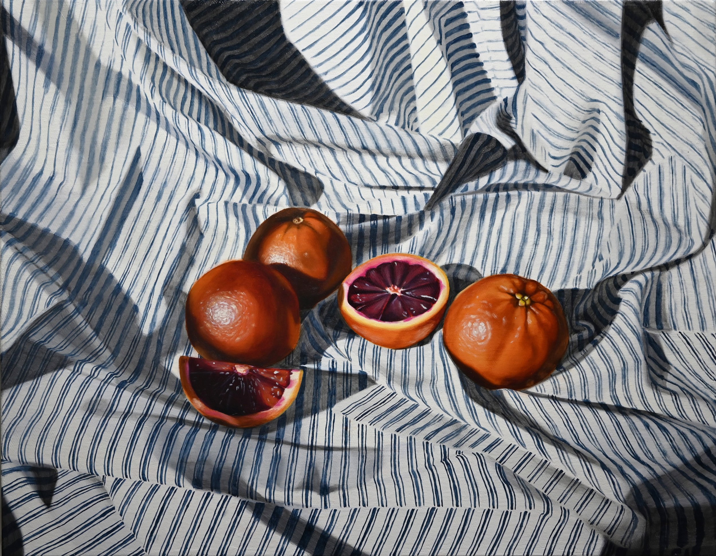 Sea of Stripes: Blood Oranges