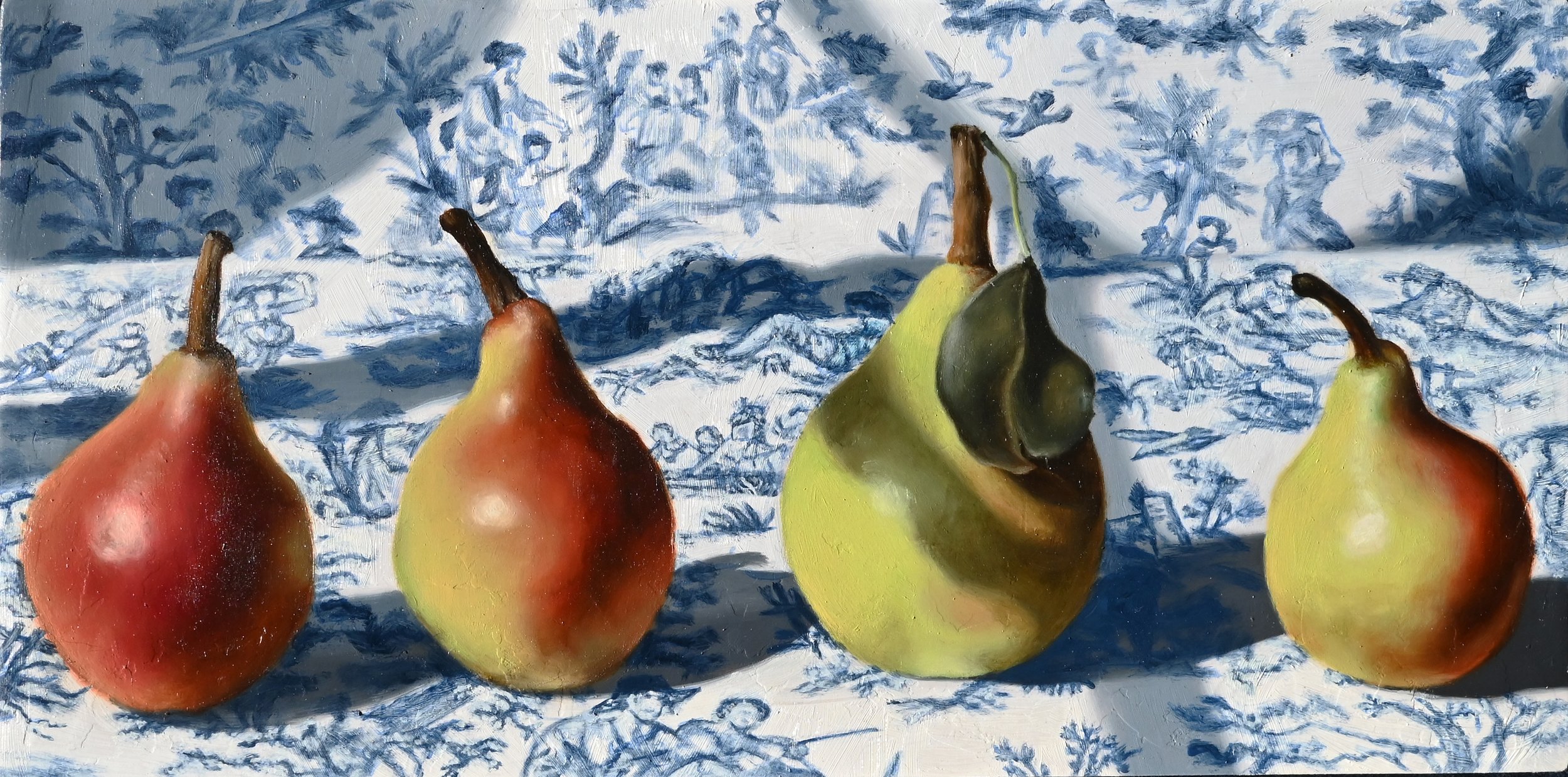 Pears on Toile II