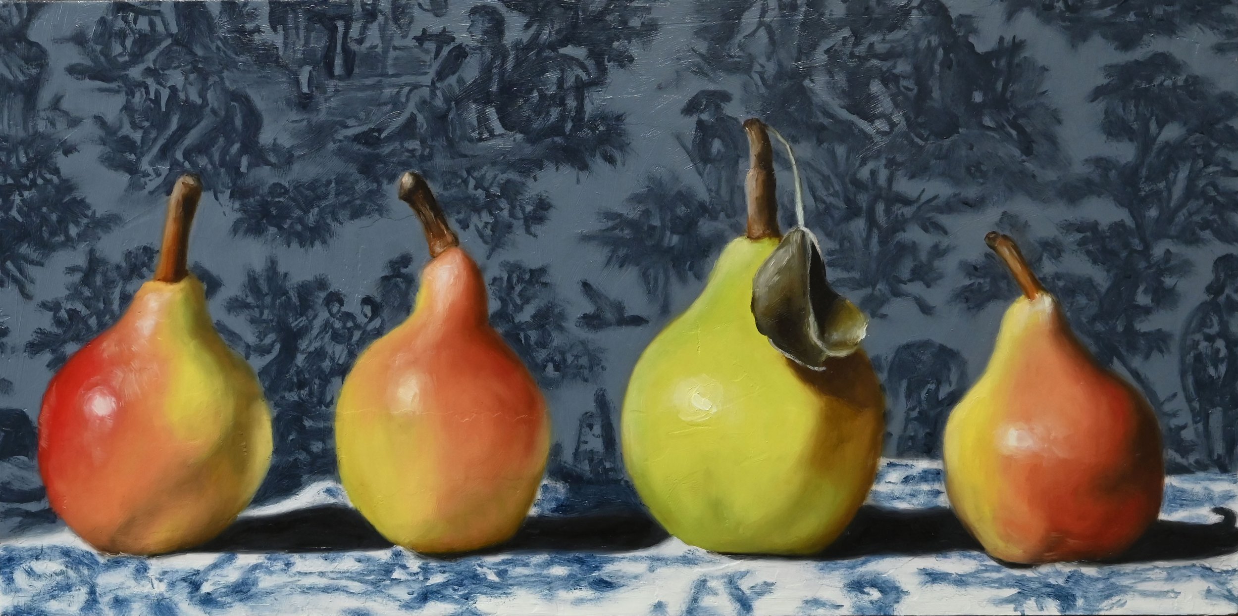 Pears on Toile I