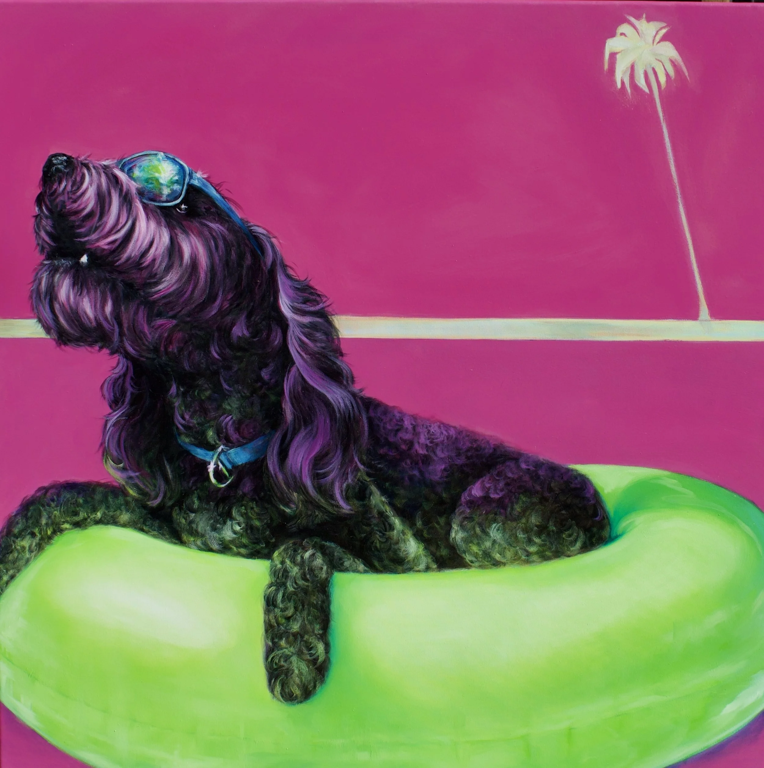 Poolside Pooch from my Sun Blessed Series
