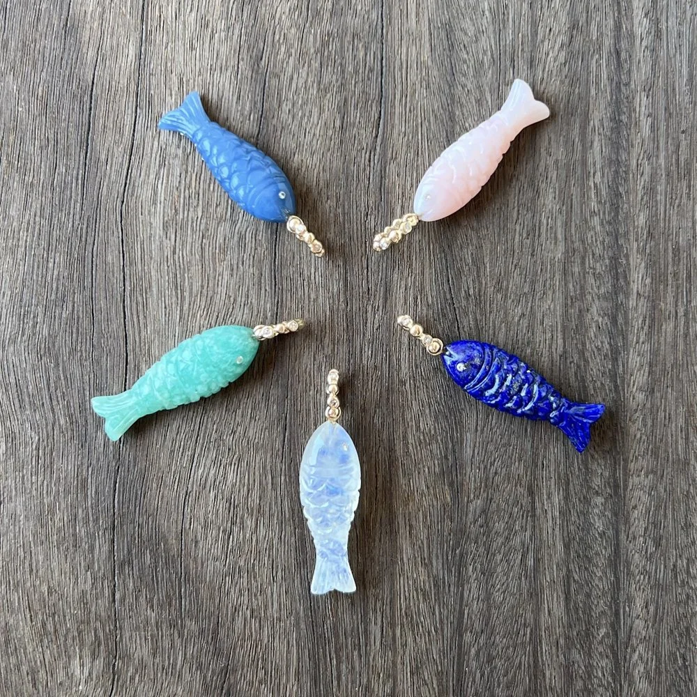 Fish Charm — Jill Hoffmeister Jewelry