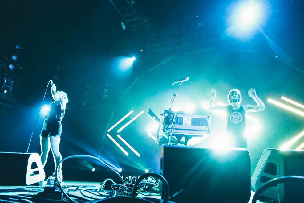 Sylvan Esso @ Prospect Park // Tour Design By Michael Brown