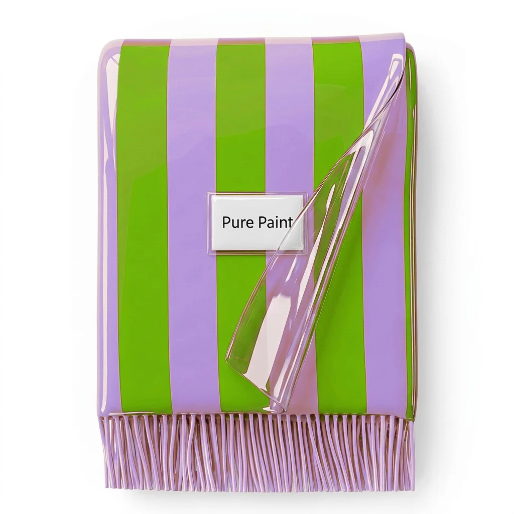  2026 “Paint Blanket” Rendering of 1/4”x50”x60” folded acrylic paint. 