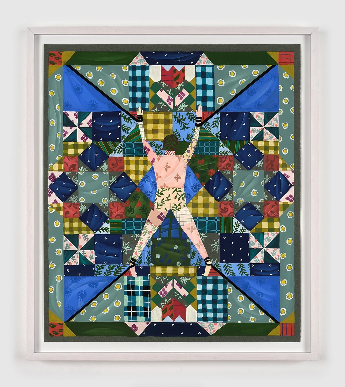QUILT STUDY (SPREAD EAGLE)