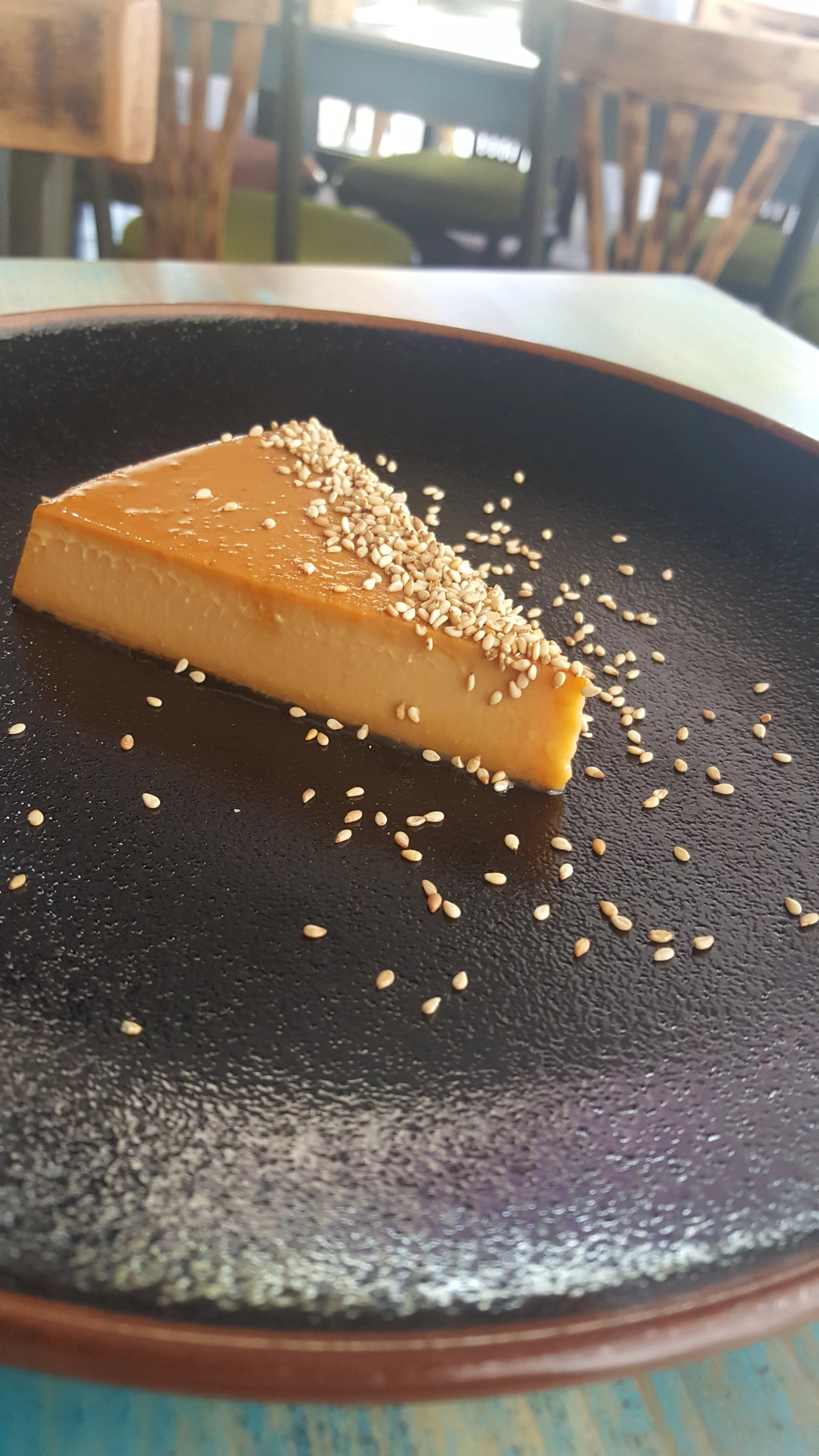 The dulce de leche flan from Pink Octopus was a bit sweet but very satisfying. 