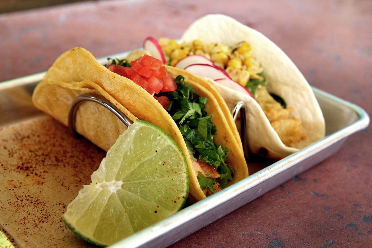 Keep looking at the Tacos.... You're getting Hungry. 
