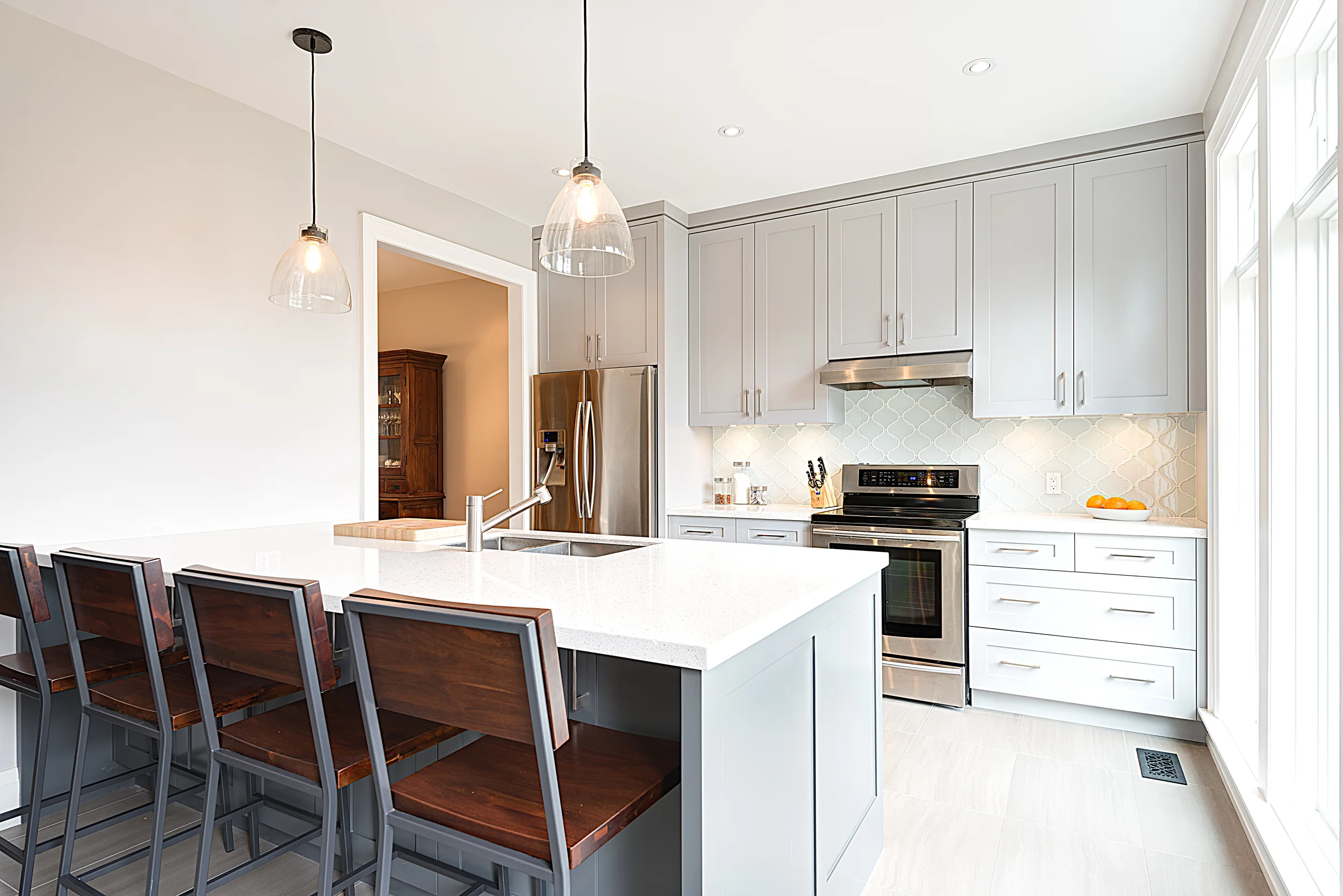 Kitchen, back of house.
