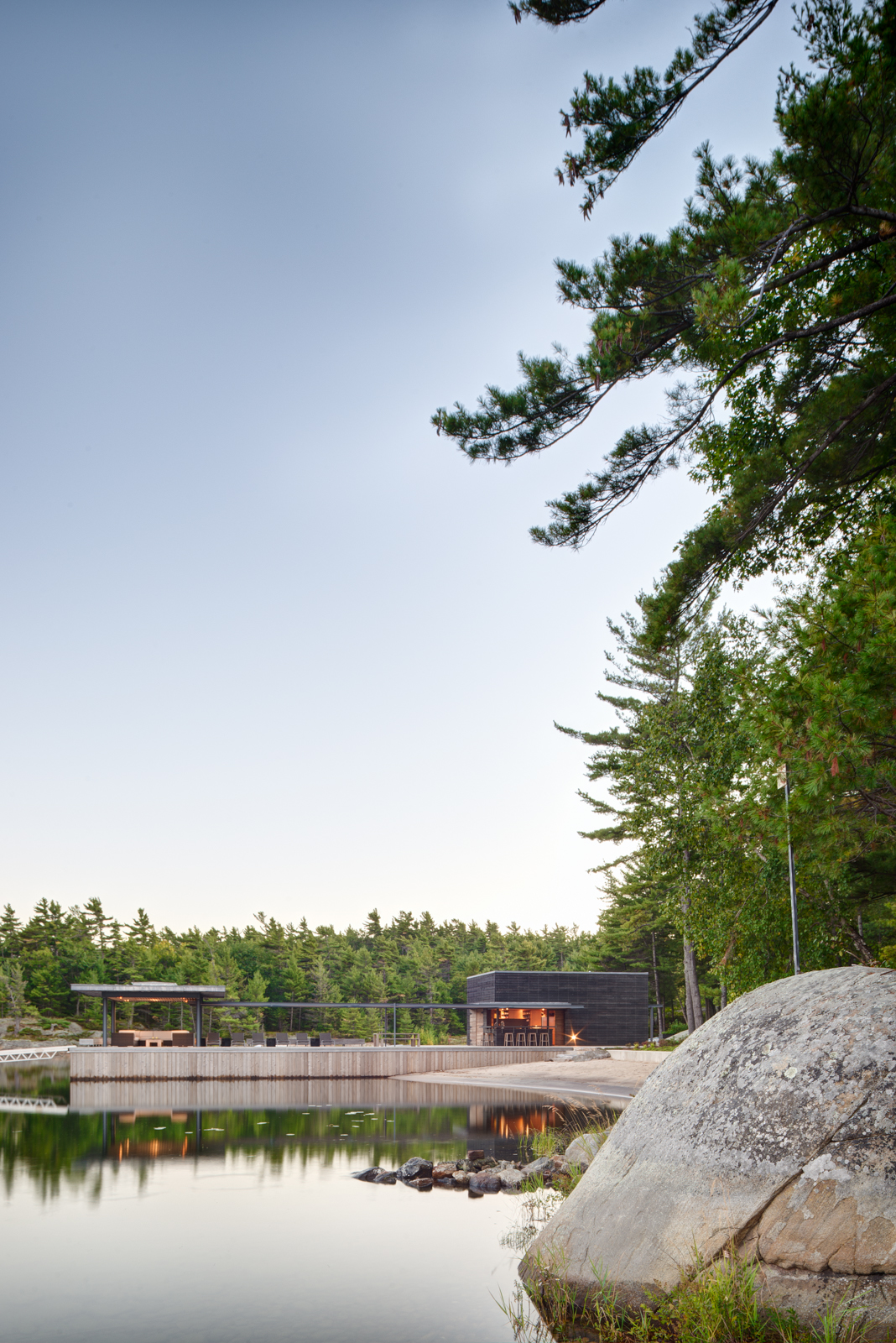The dock