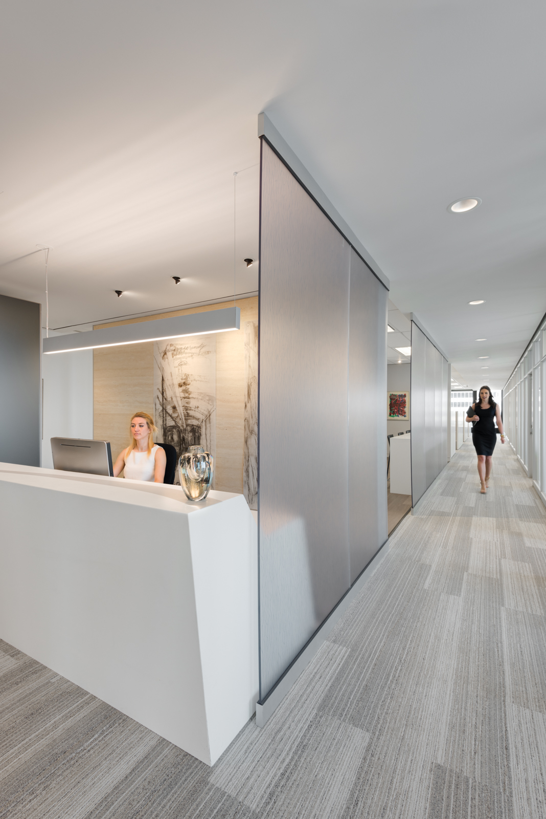 Reception area