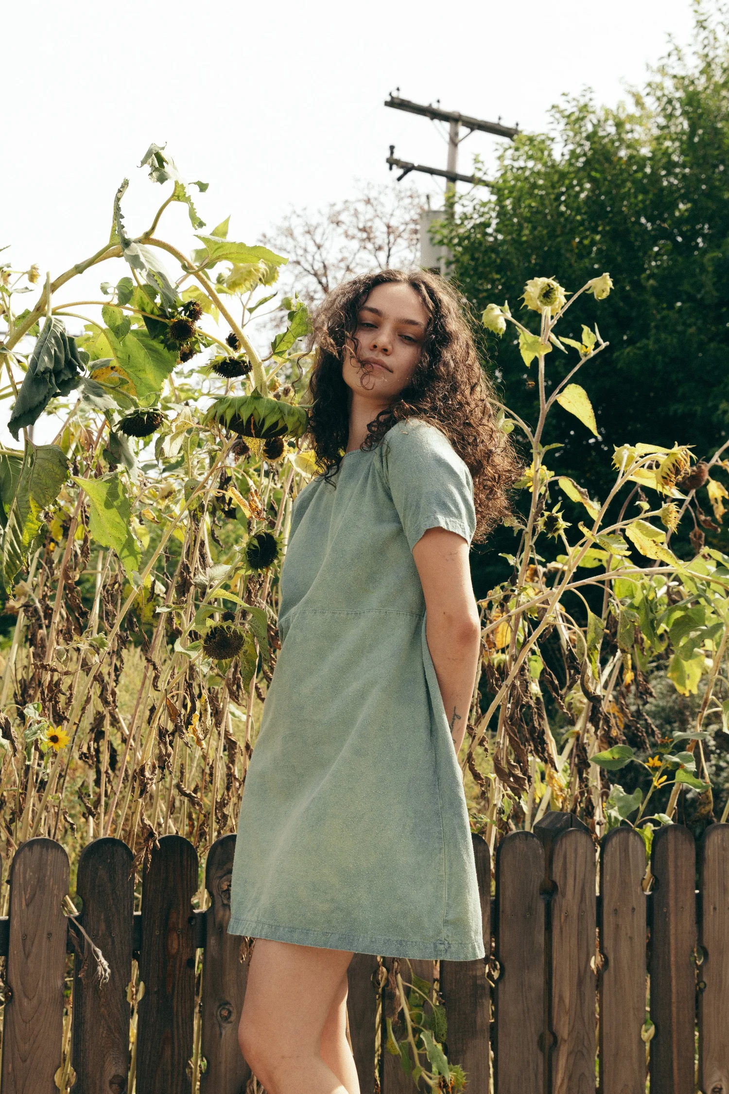silk noil dress Kimono Dress