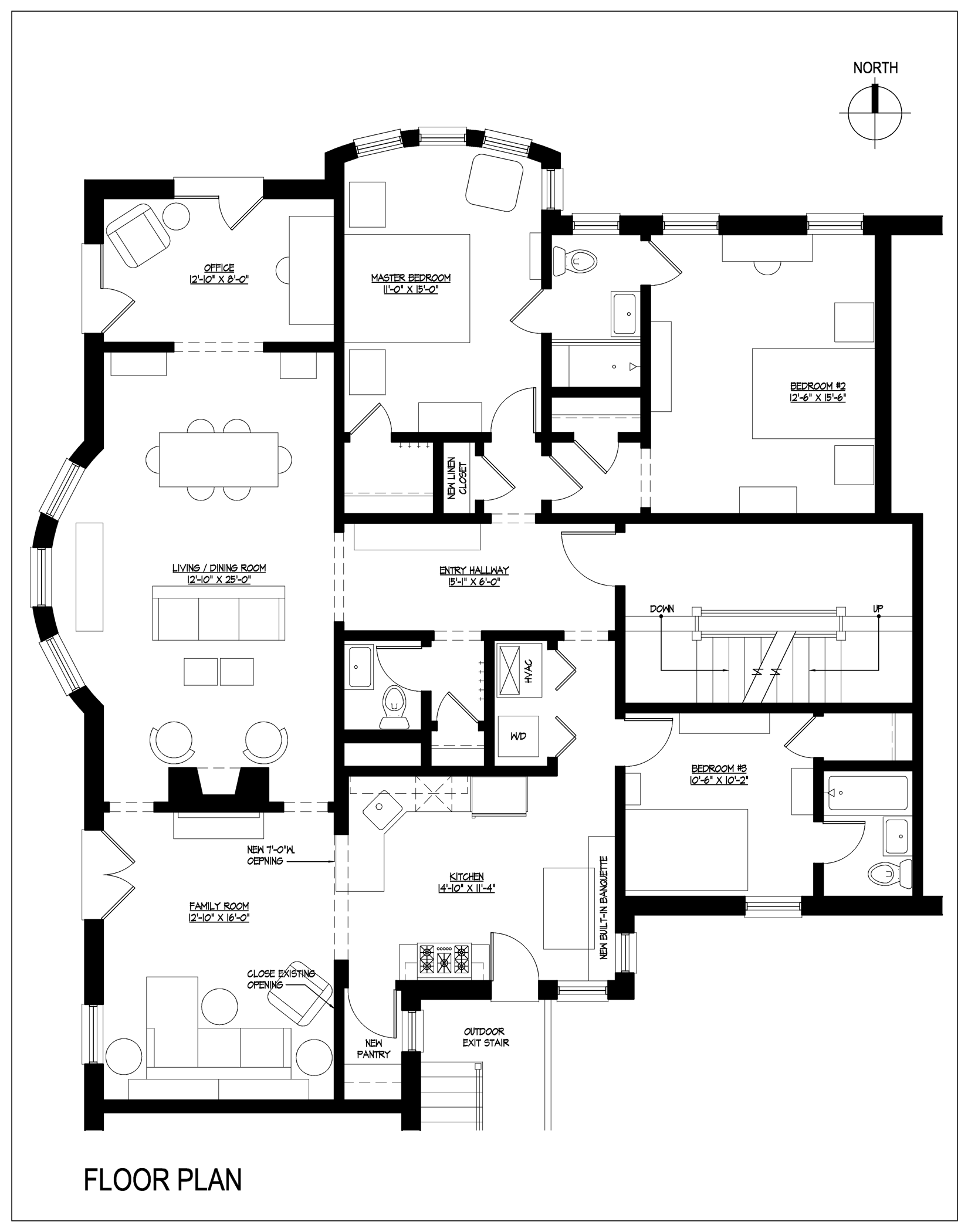 <center> Existing Interior </center>